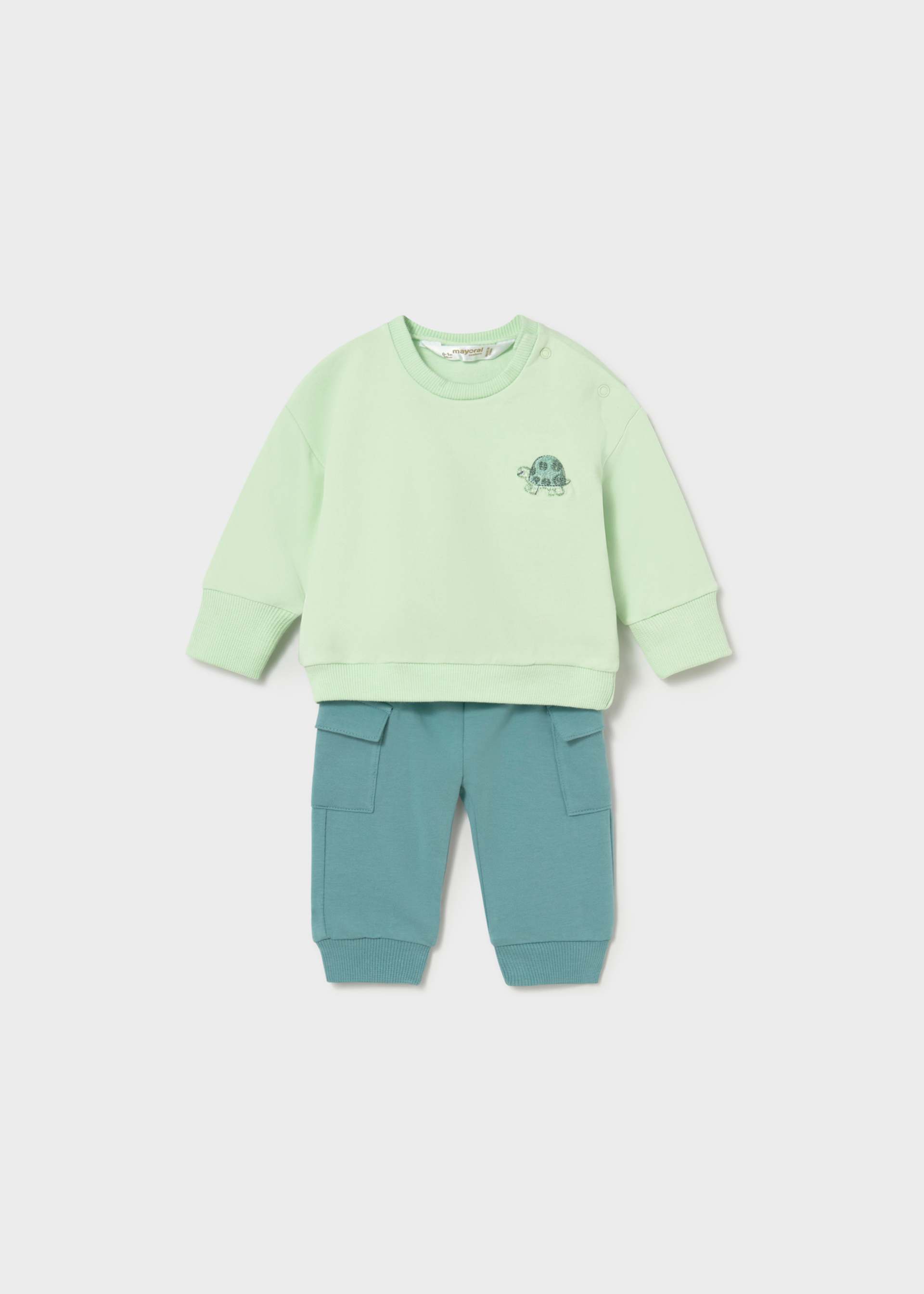 Newborn Boy 4-Piece French Terry Set