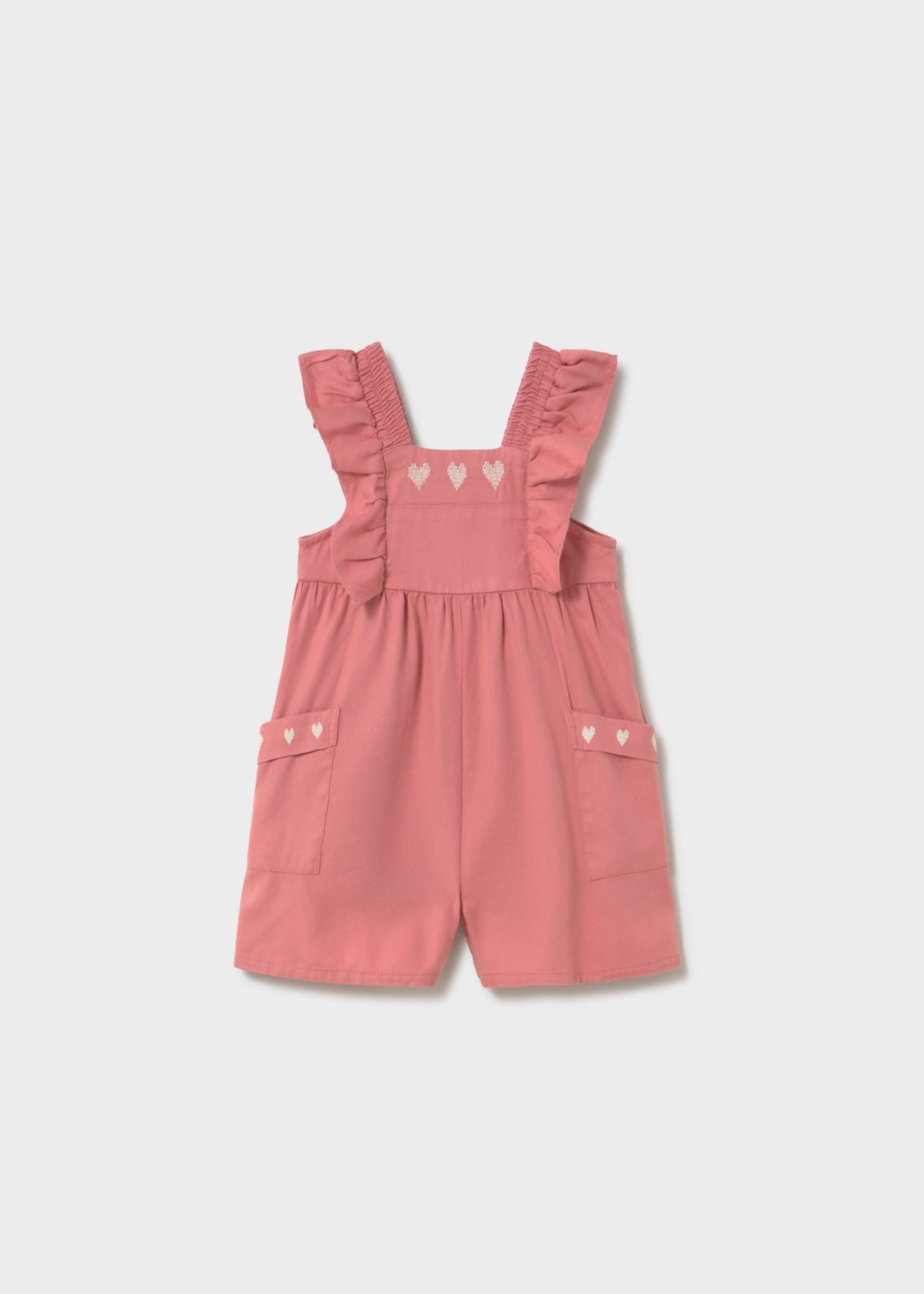 Kurzer Jumpsuit Volants Baby