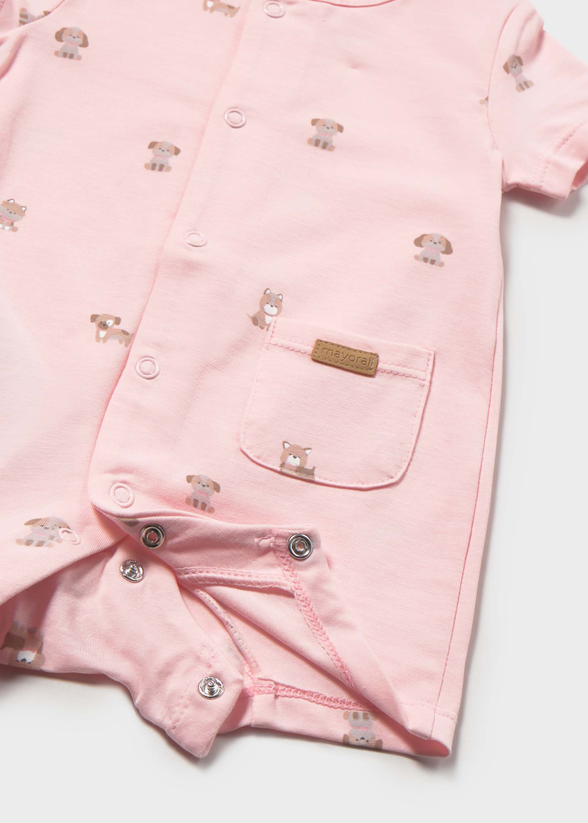 Pijama estampada recién nacido