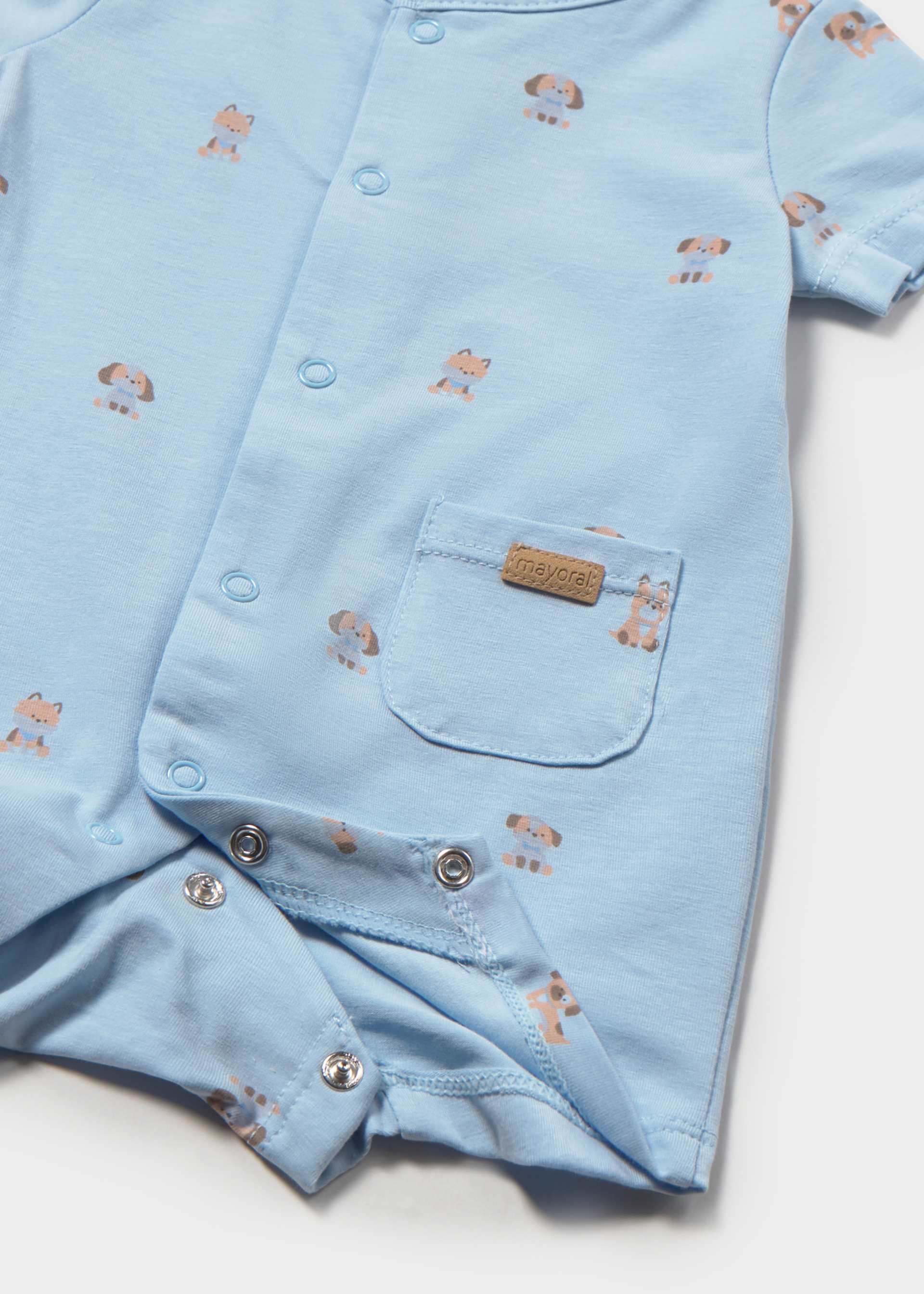 Pijama estampada recién nacido