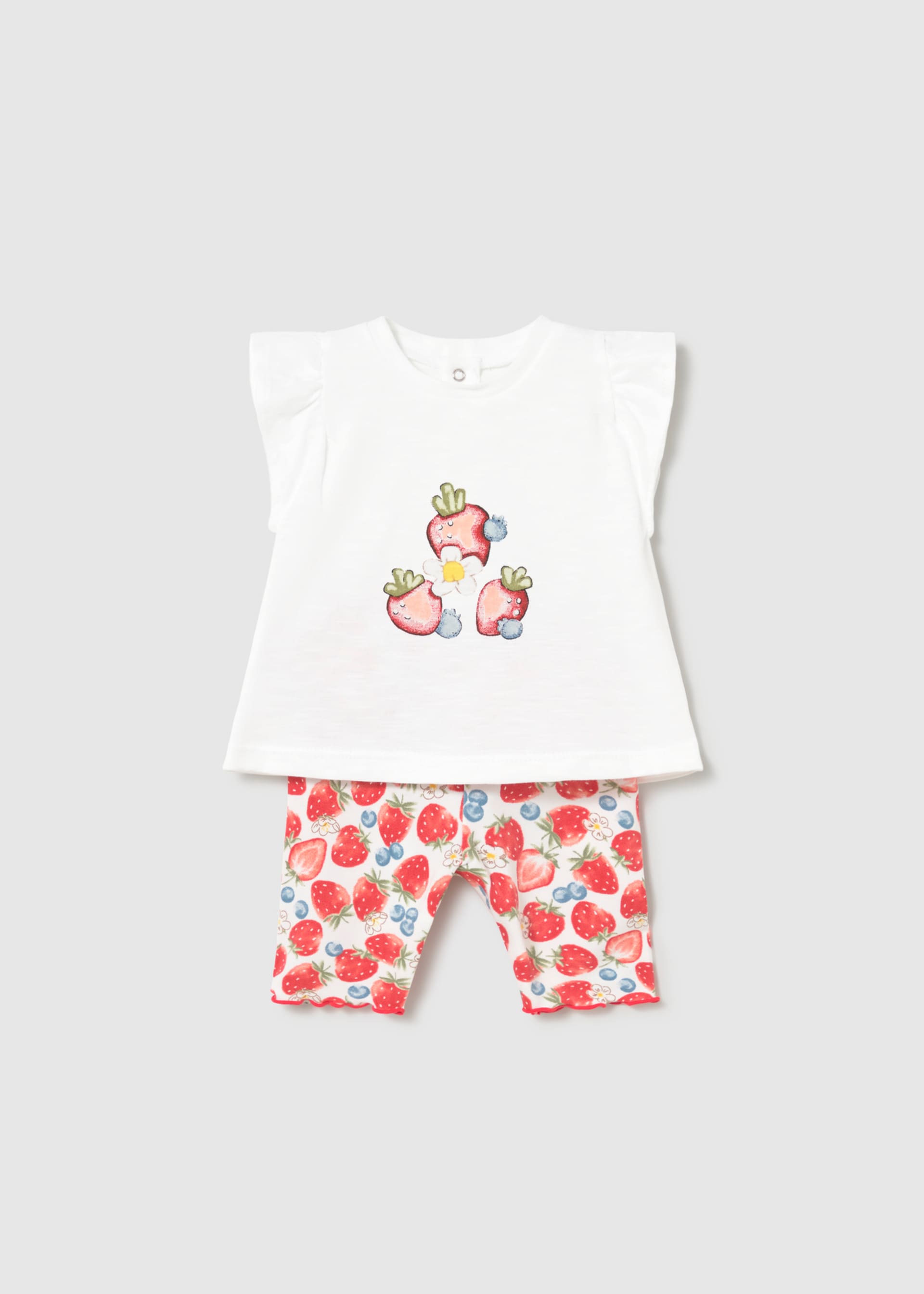 Set Leggings gemustert mit T-Shirt Neugeborene