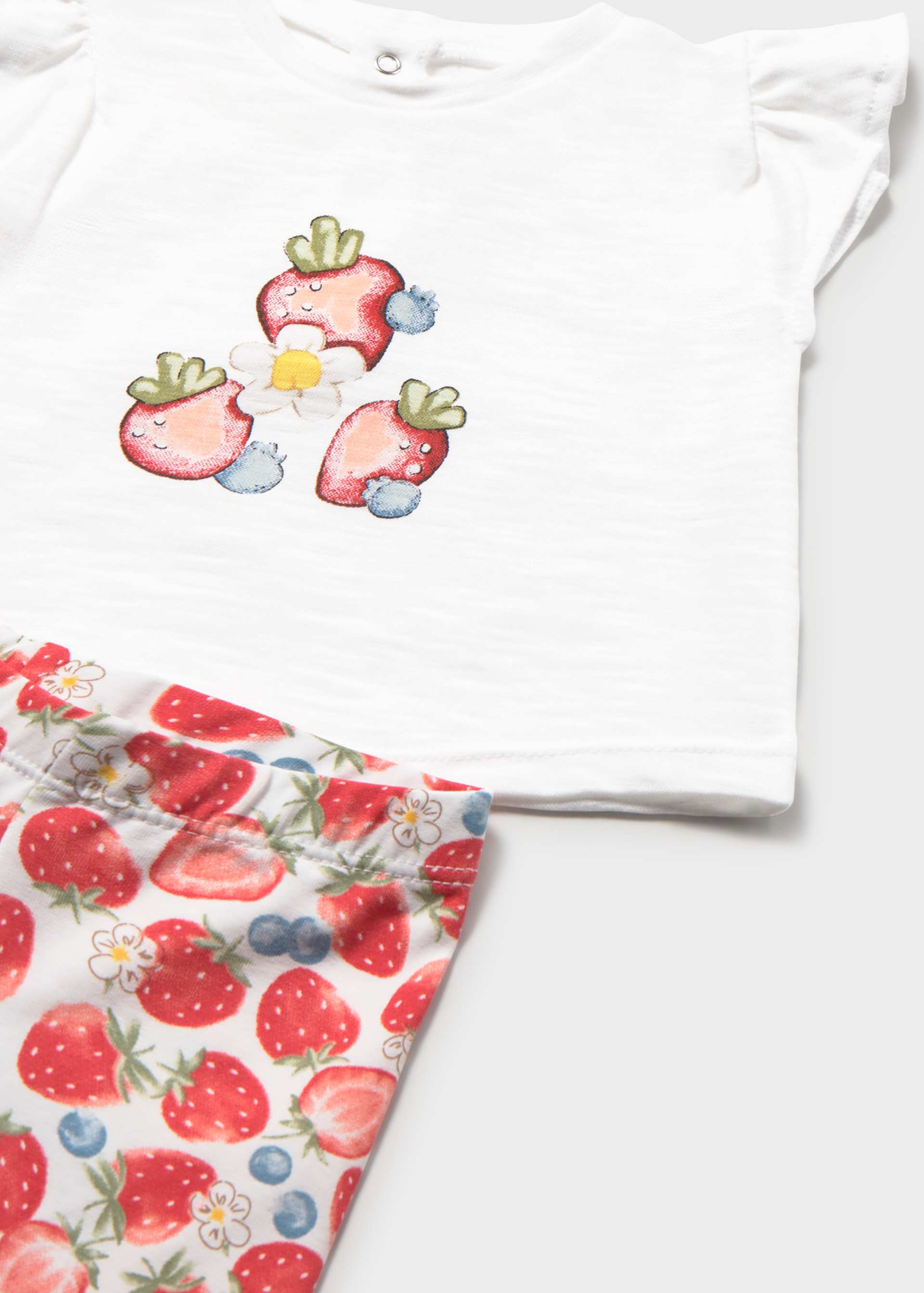 Ensemble legging imprimé et t-shirt nouveau-né