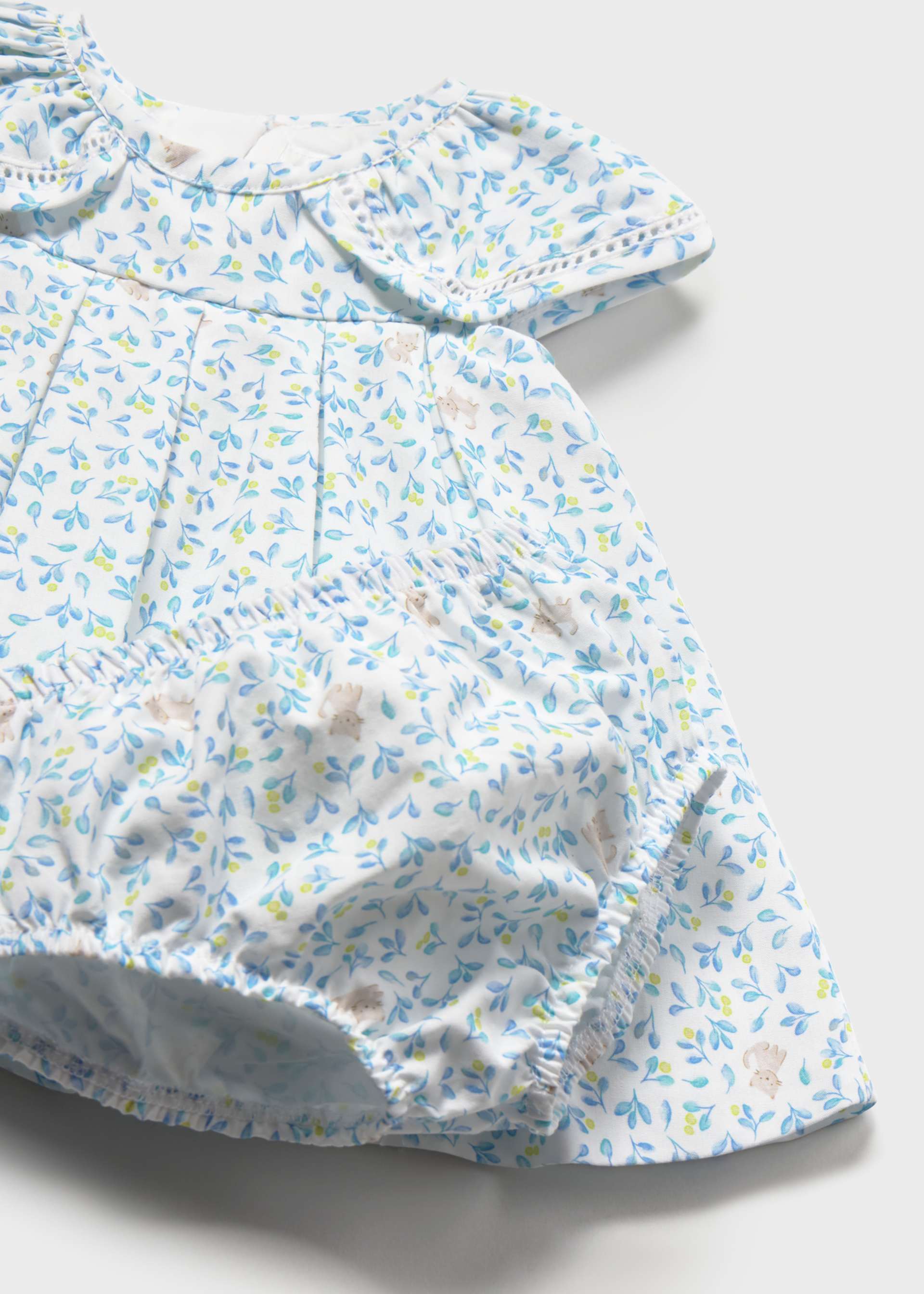 Robe imprimée avec bloomer nouveau-né