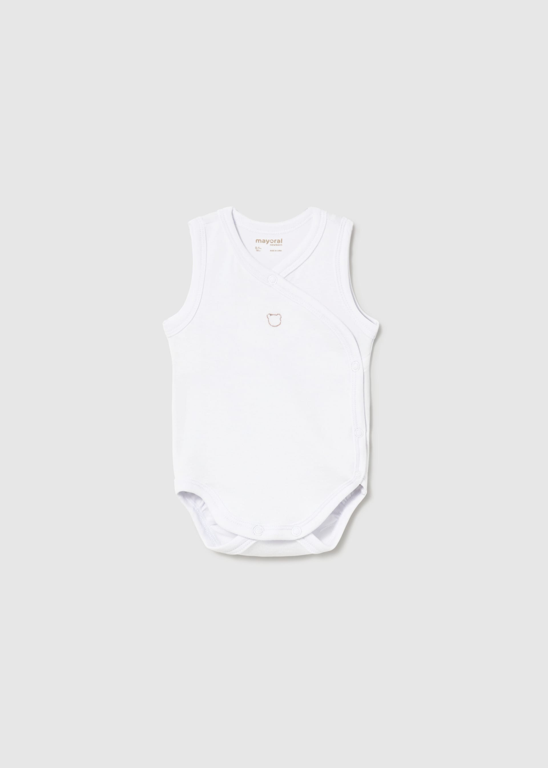 Sleeveless romper newborn