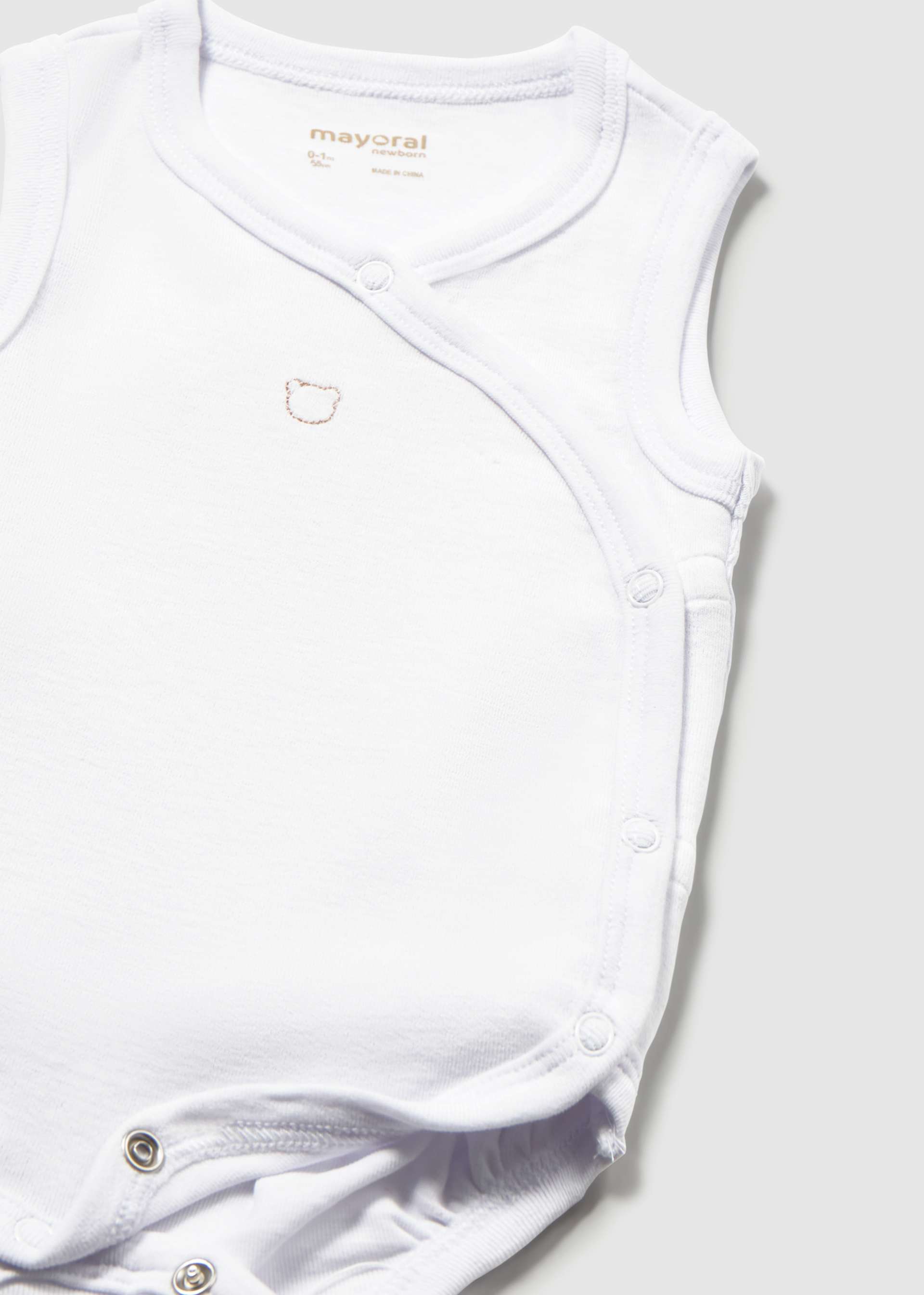 Sleeveless romper newborn