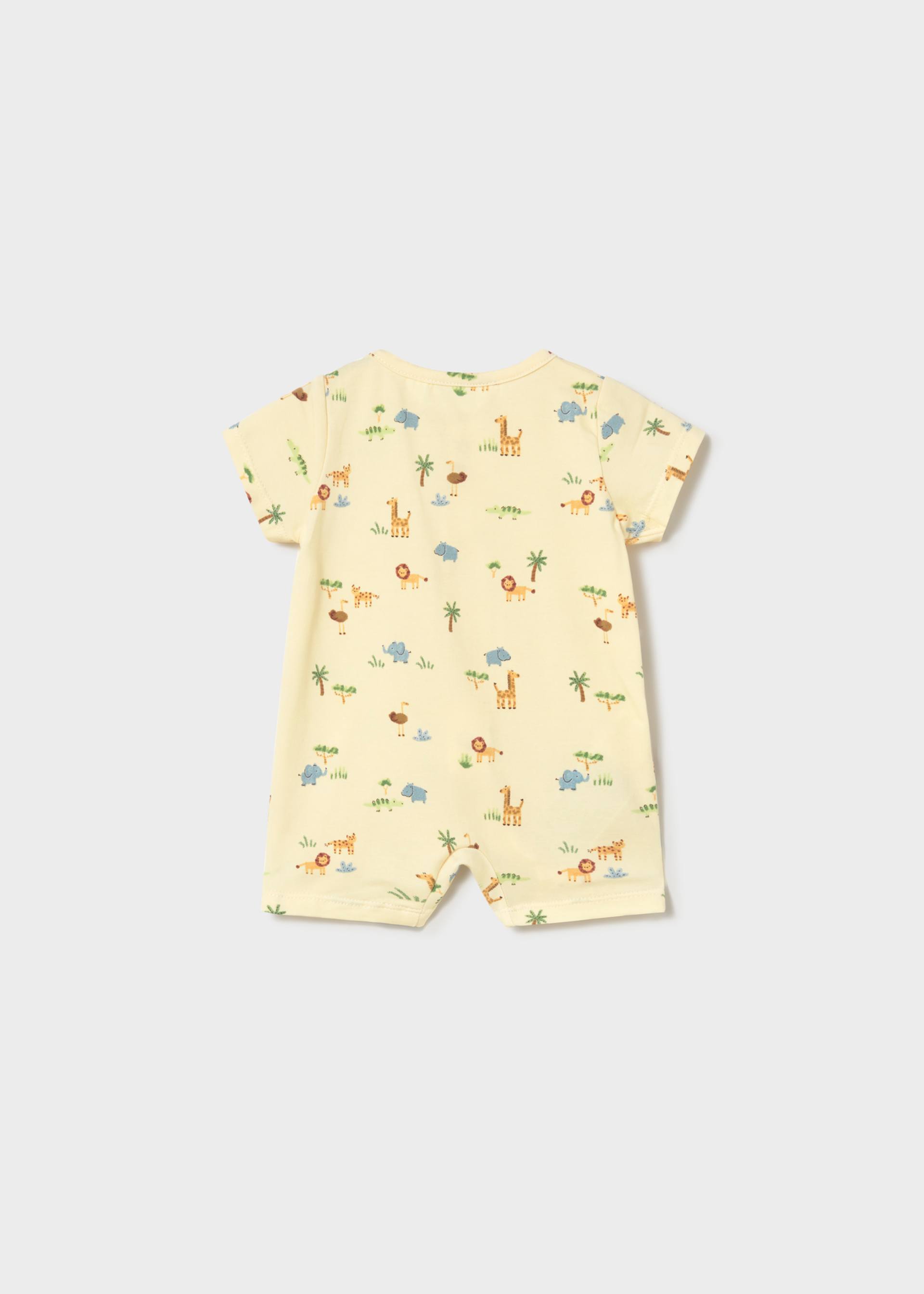 Pijama estampada recién nacido