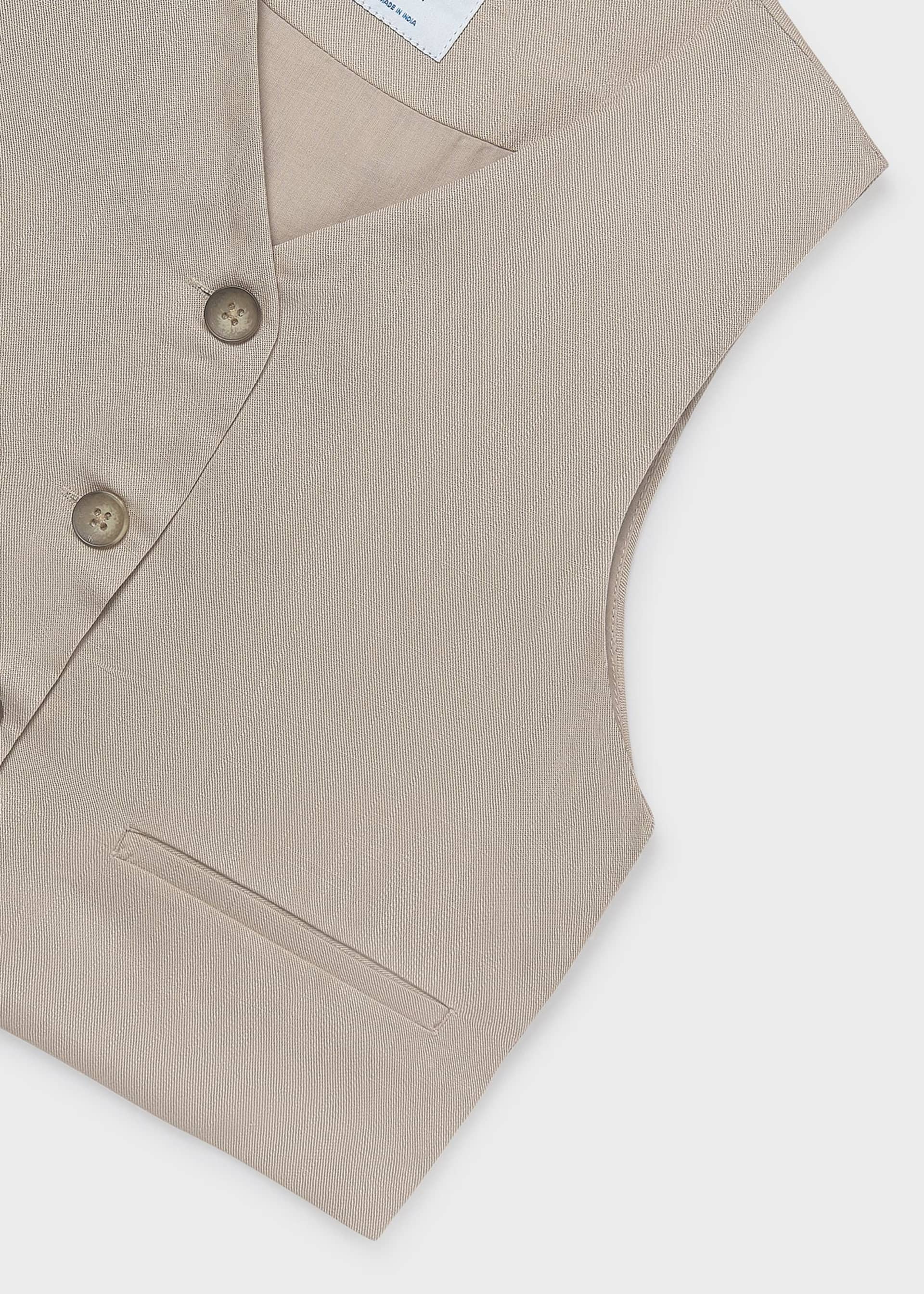 Gilet à boutons fille