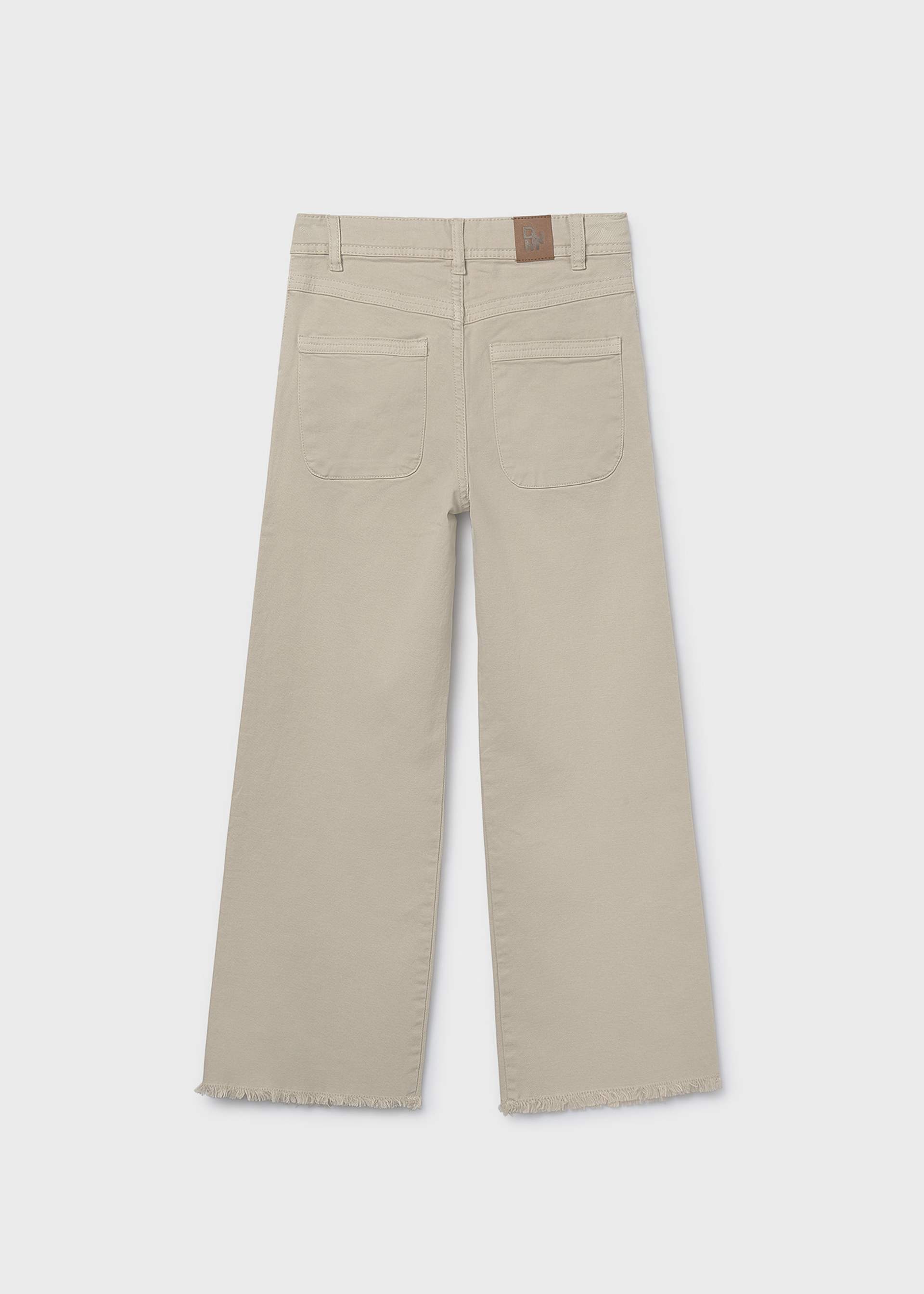 Pantalon long en sergé fille