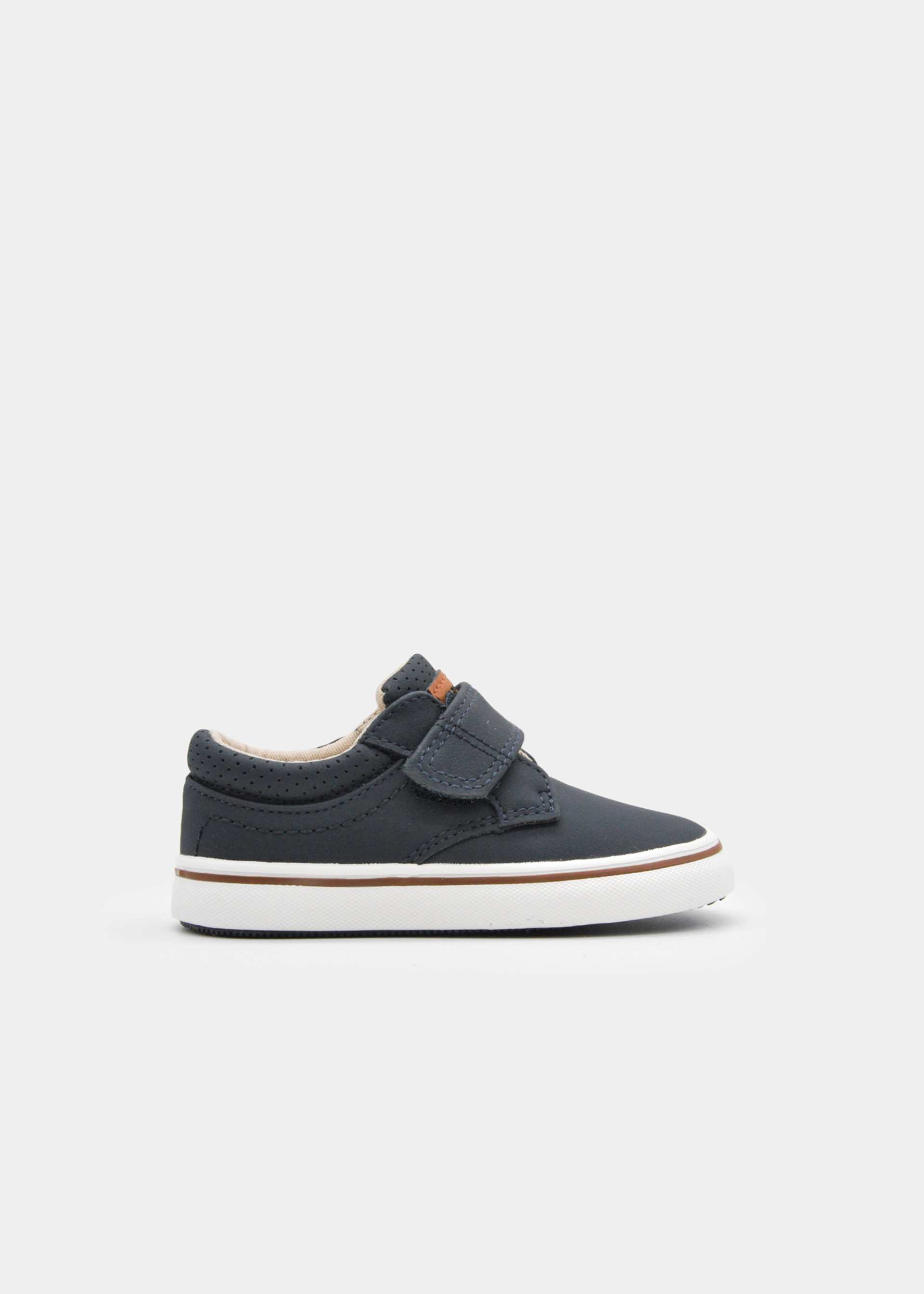 Baby Boy Leatherette Sneakers