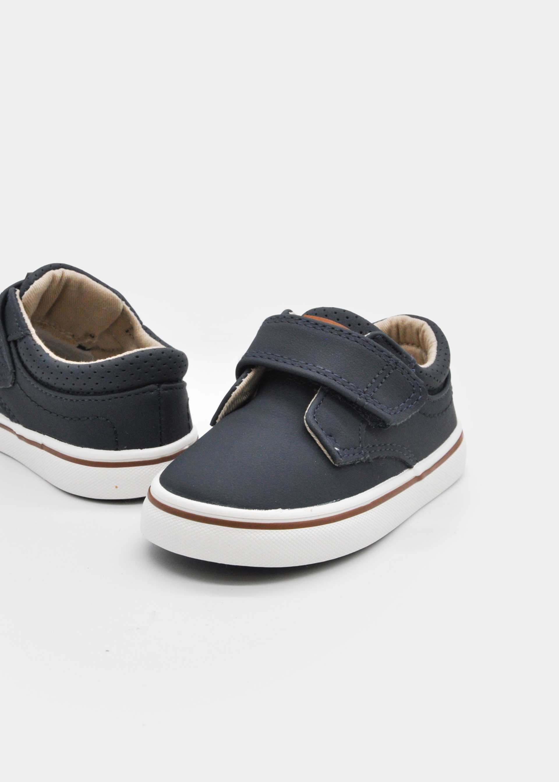 Chaussures en simili cuir à velcro bébé