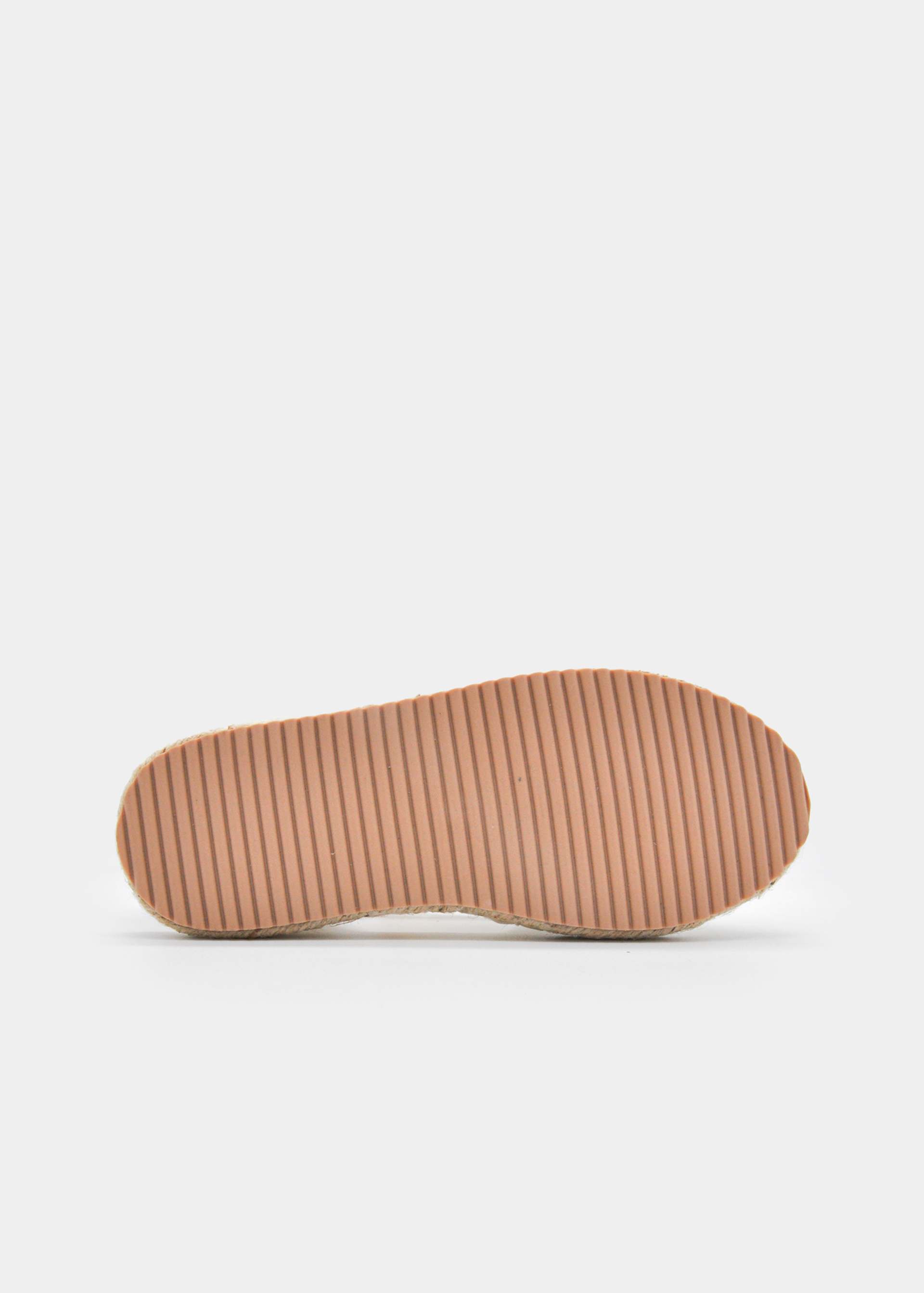 Jute-Espadrilles Fersenriemen Schleife