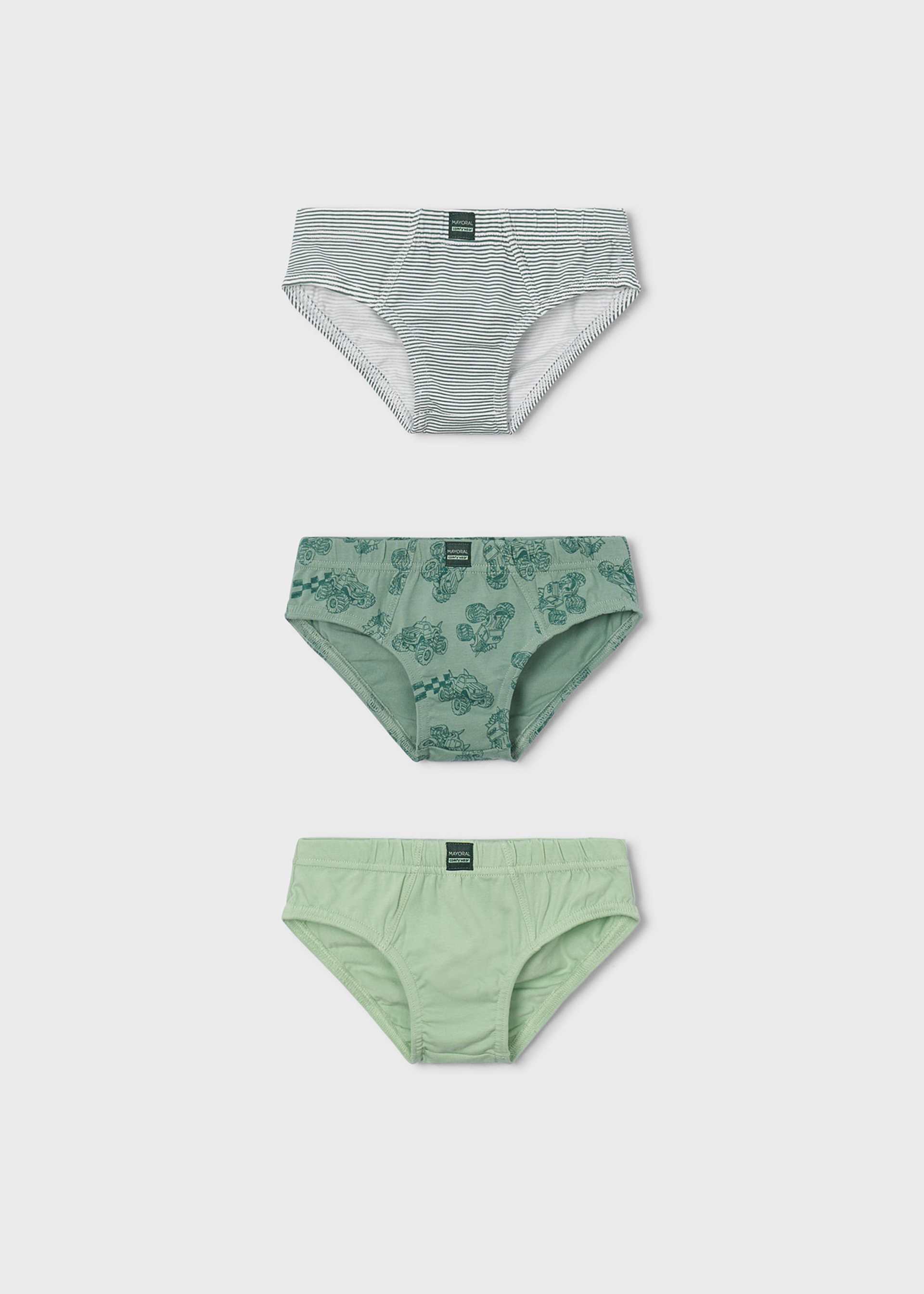 Set of 3 boys' briefs
