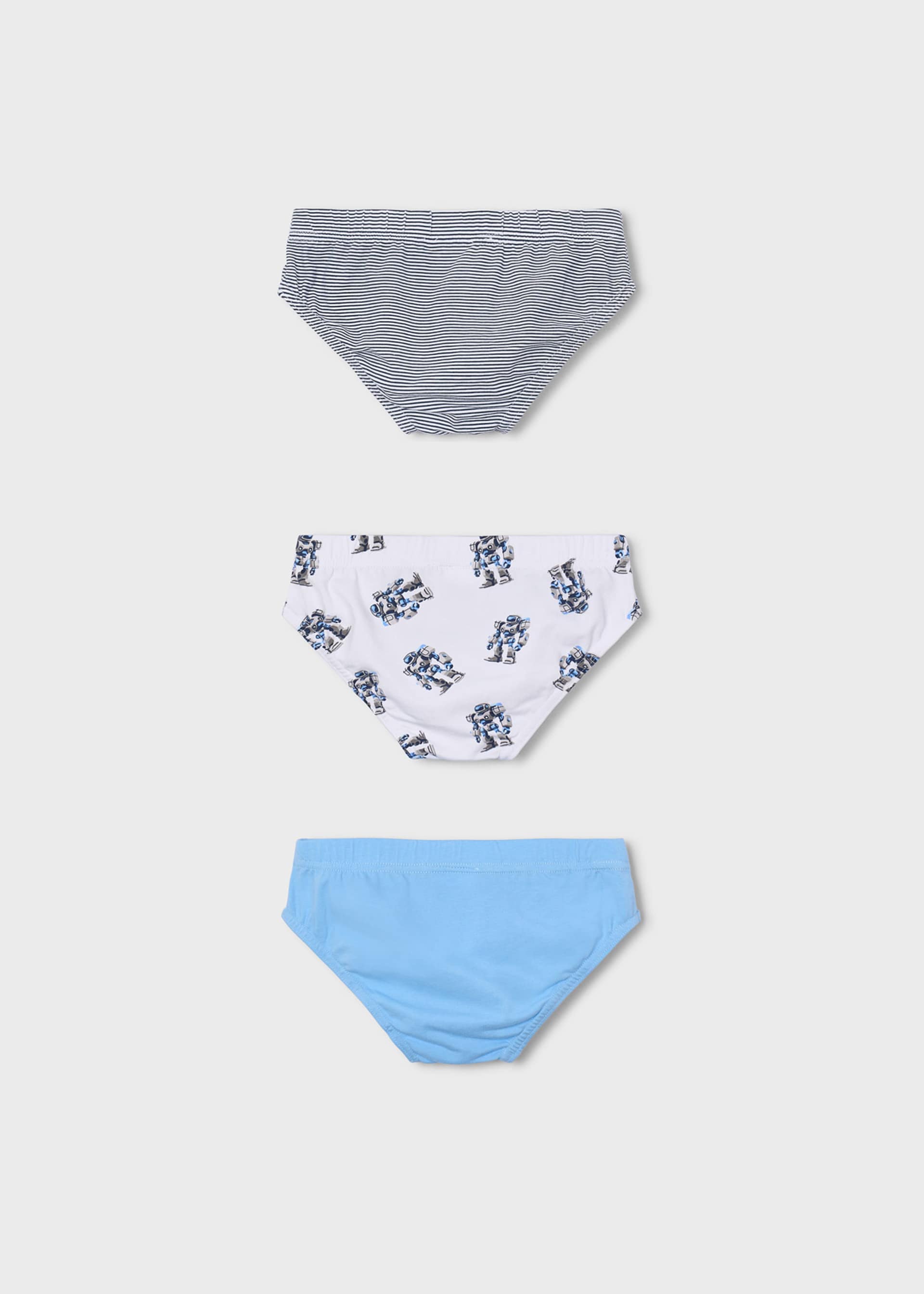Set 3 calzoncillos slips niño
