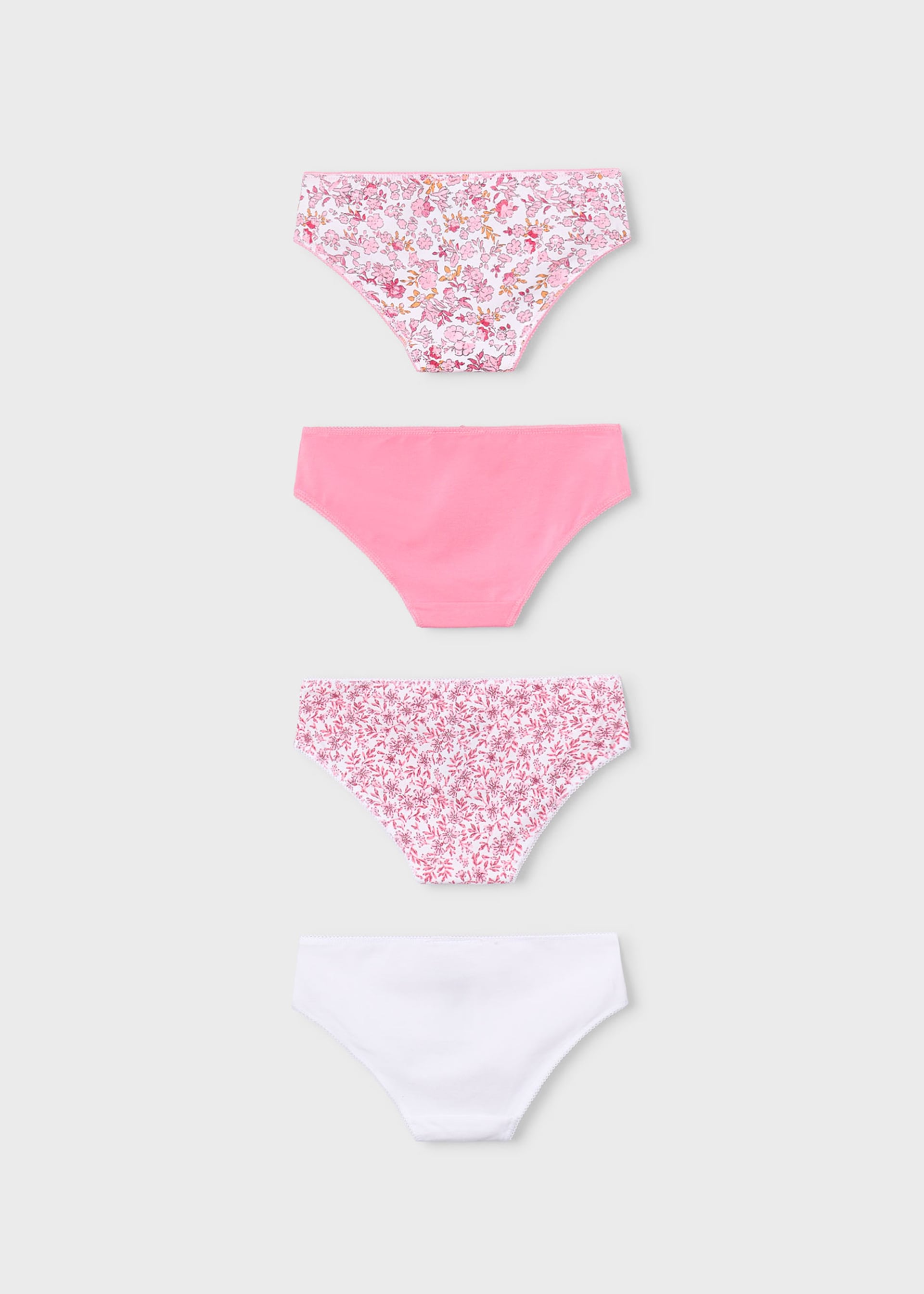 Set 4 mutandine bambina