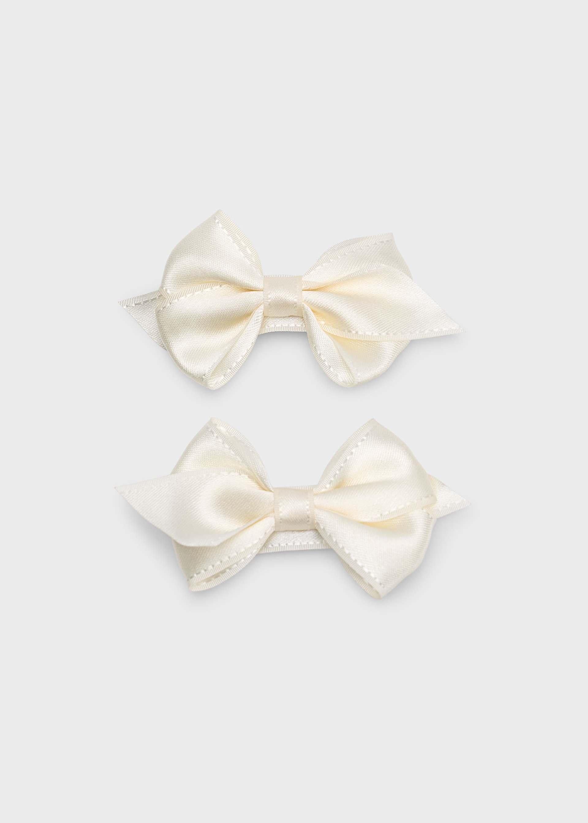 Set 2 Satin-Haarclips