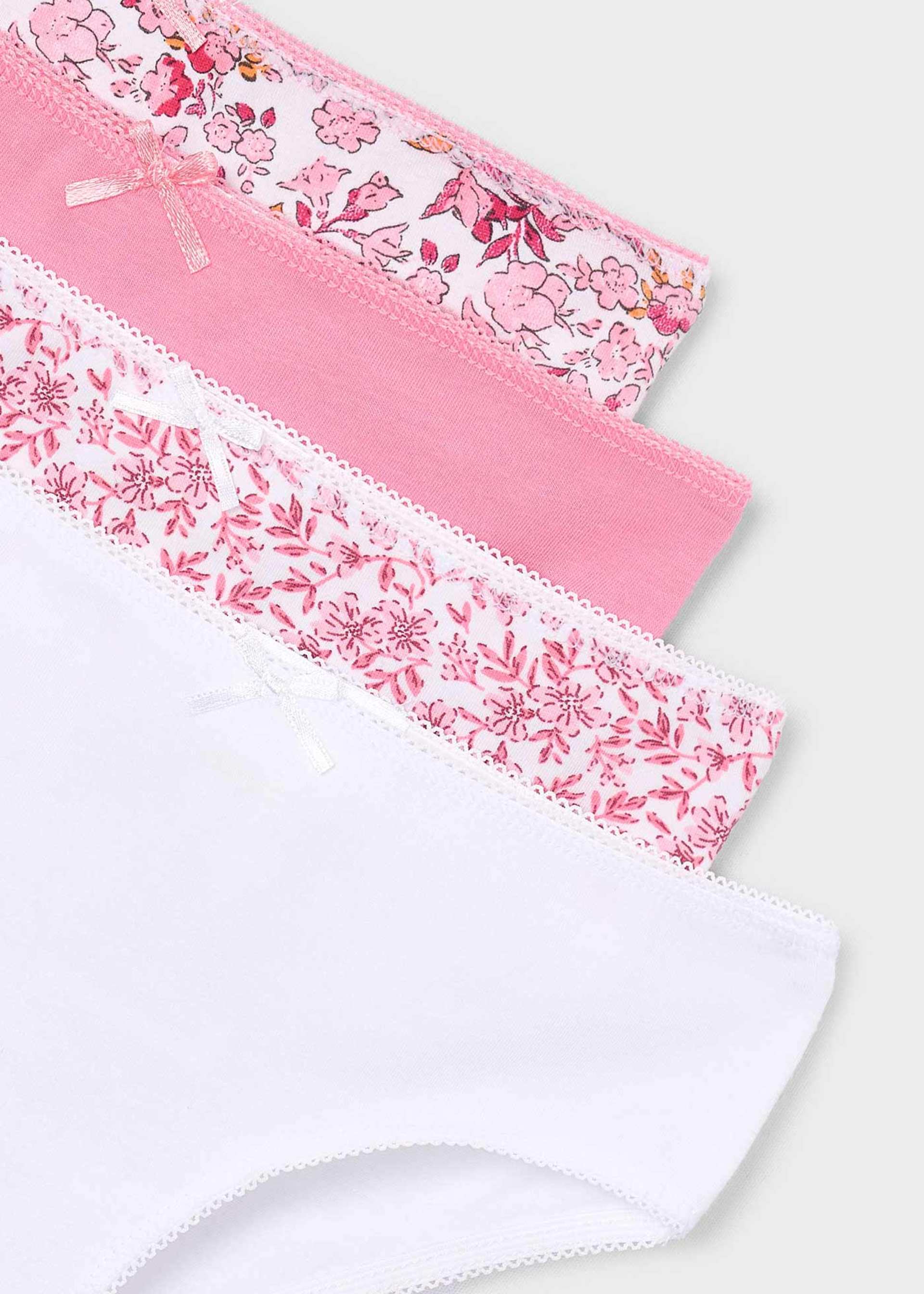 Set 4 mutandine bambina