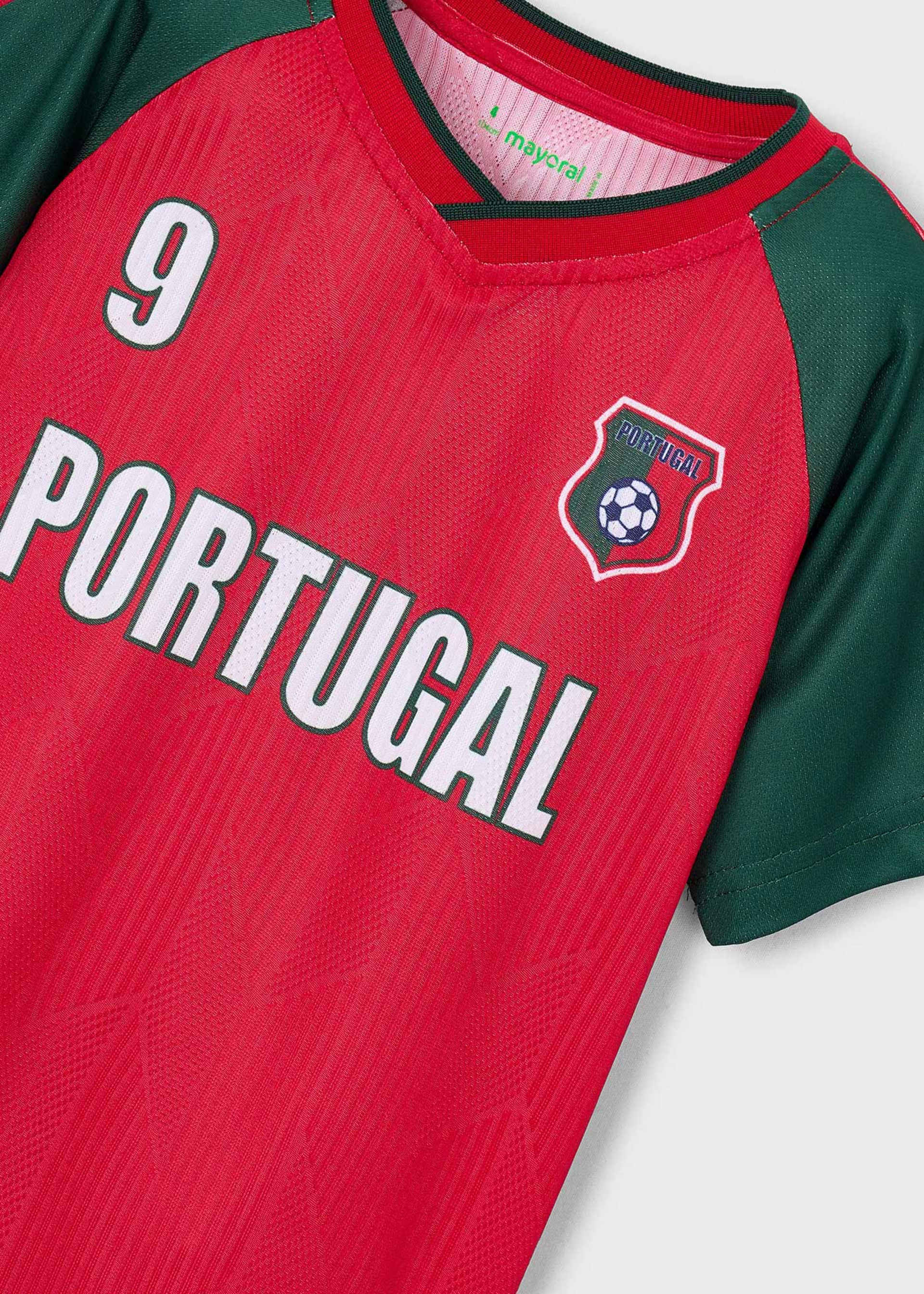 Playera deportiva Portugal niño
