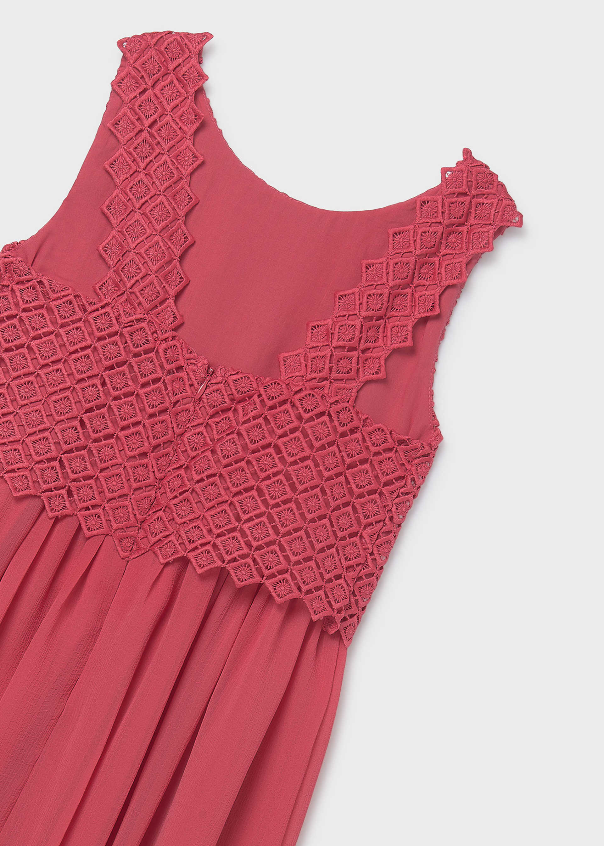 Robe combinée fille