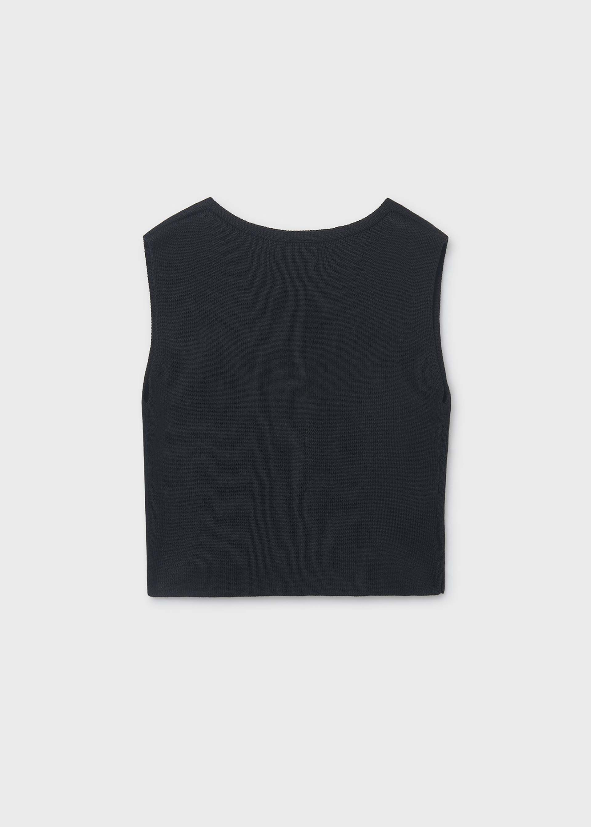 Knitted top for girls