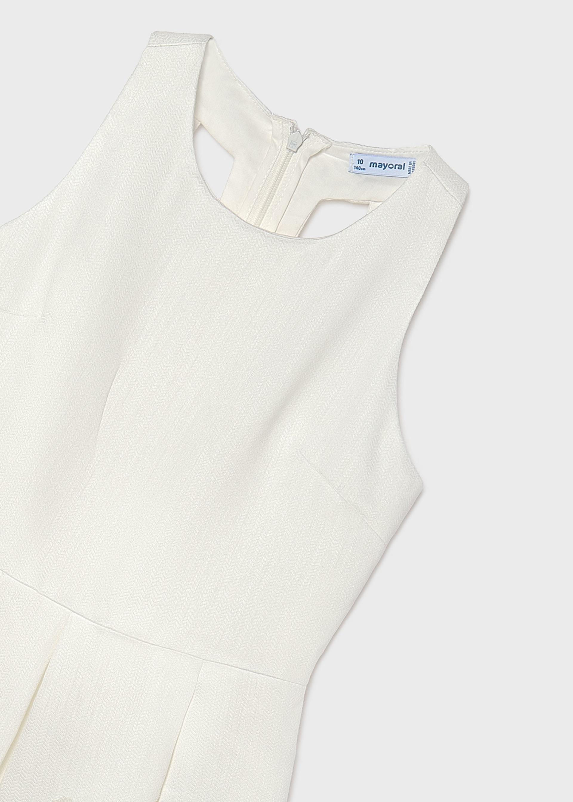 Robe à bordure fille