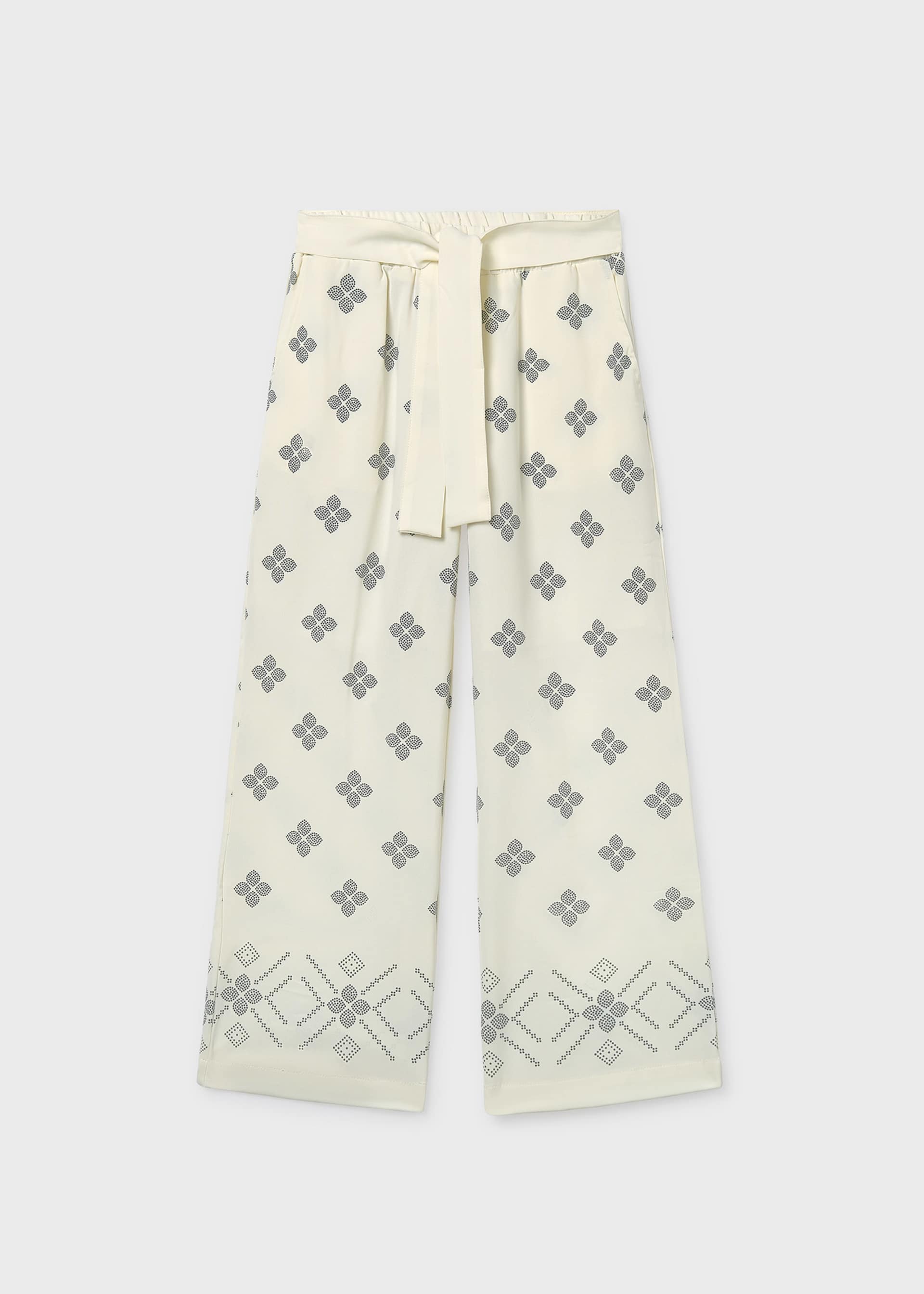 Pantalone lungo stampato ragazza