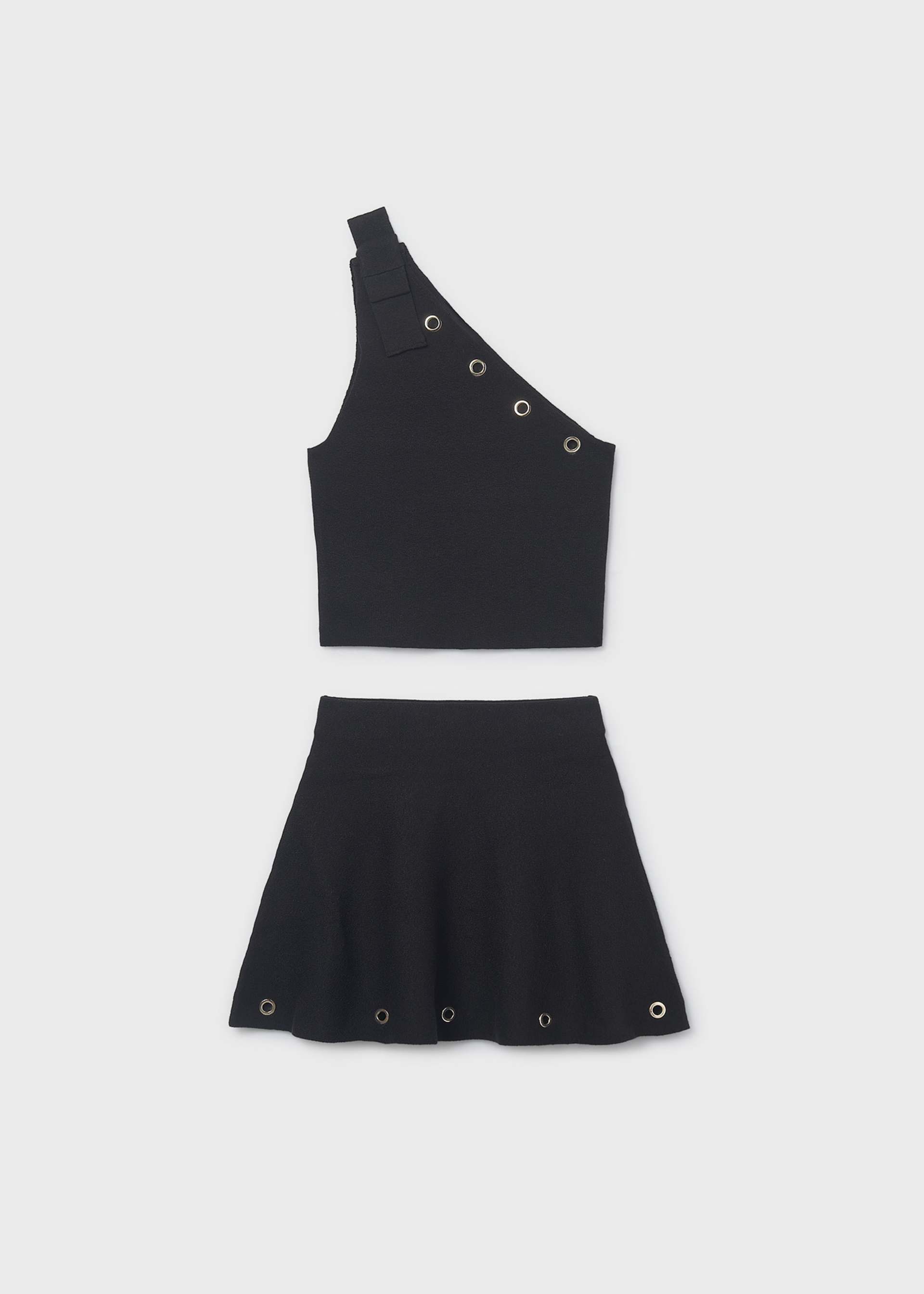 Conjunto saia e top rapariga