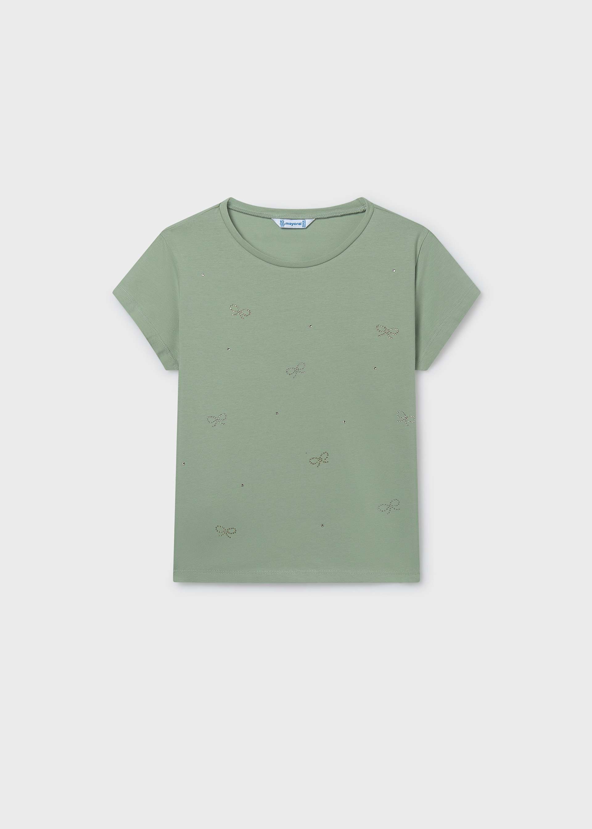 Playera moños básica chica