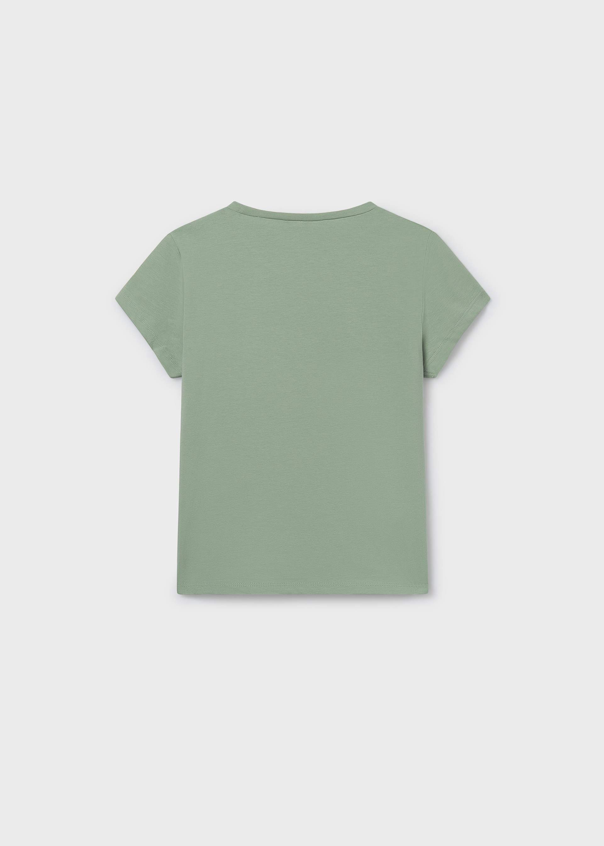 T-shirt laços básica rapariga