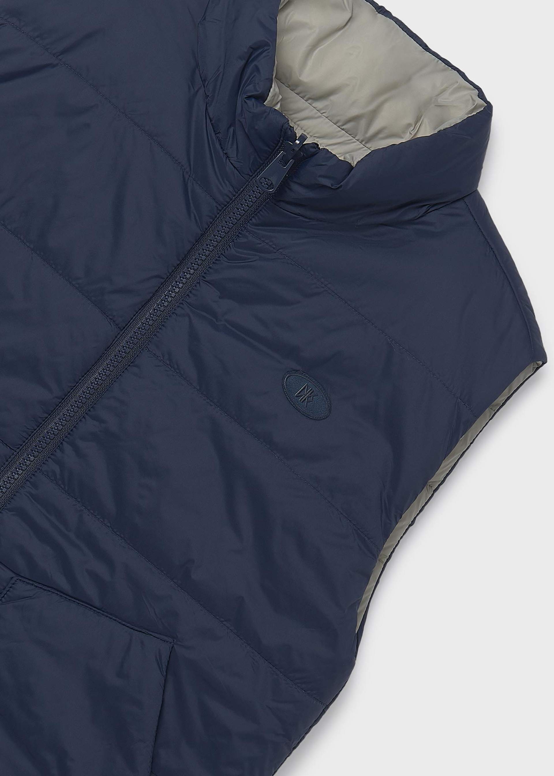 Chaleco reversible acolchado chico