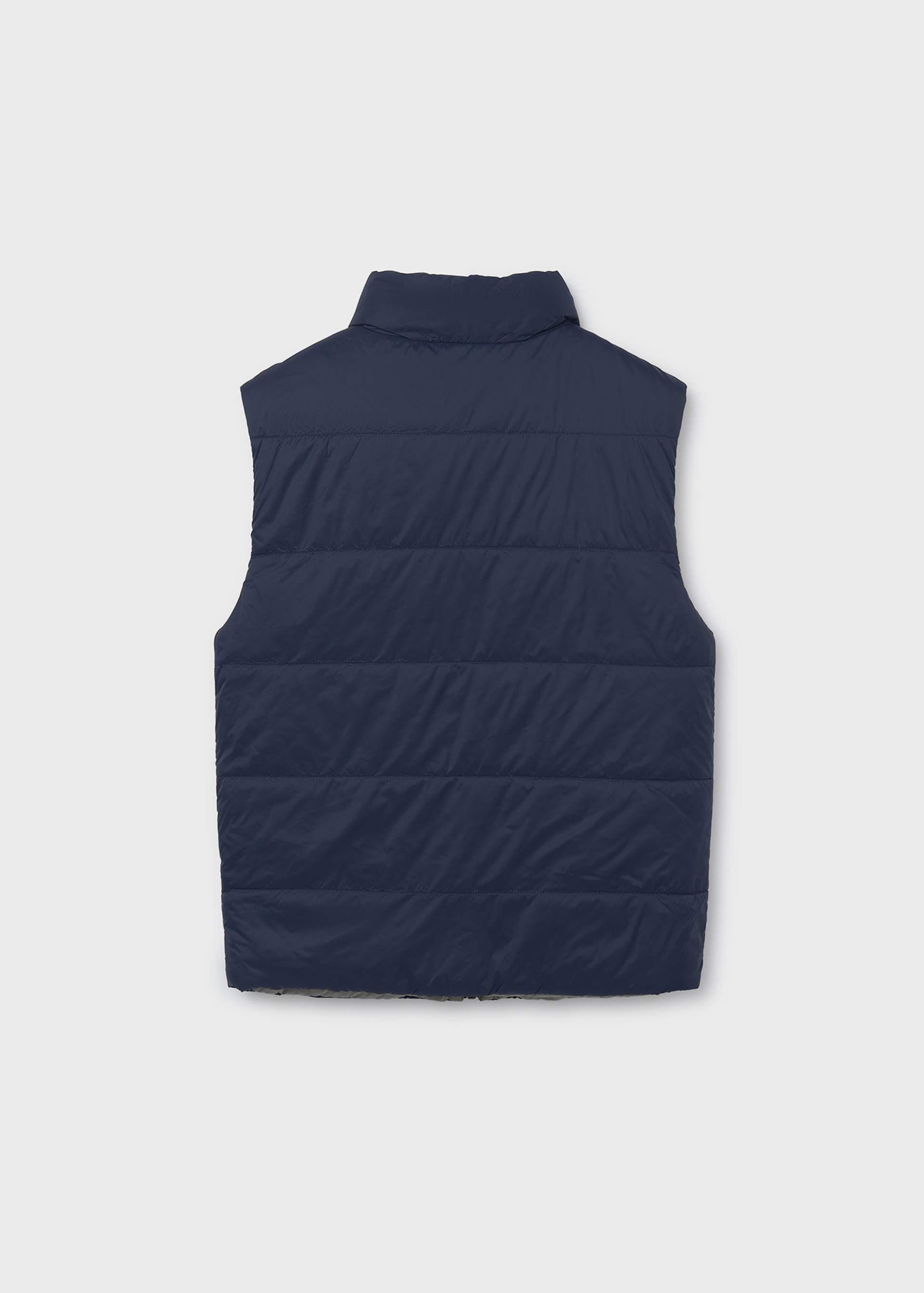 Pikowana kamizelka dwustronna dla chłopca