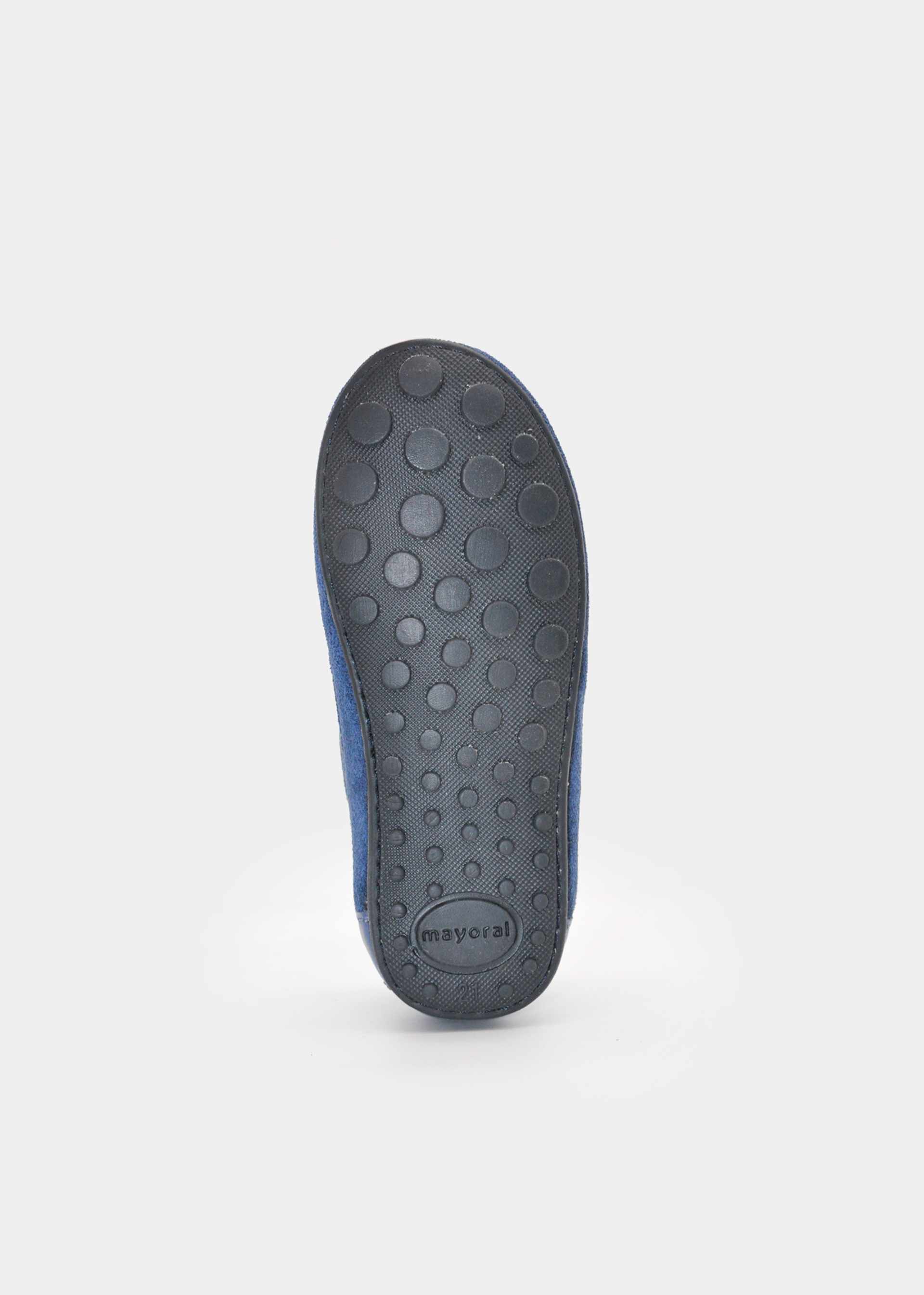 Mocassim camurça elegante bebé