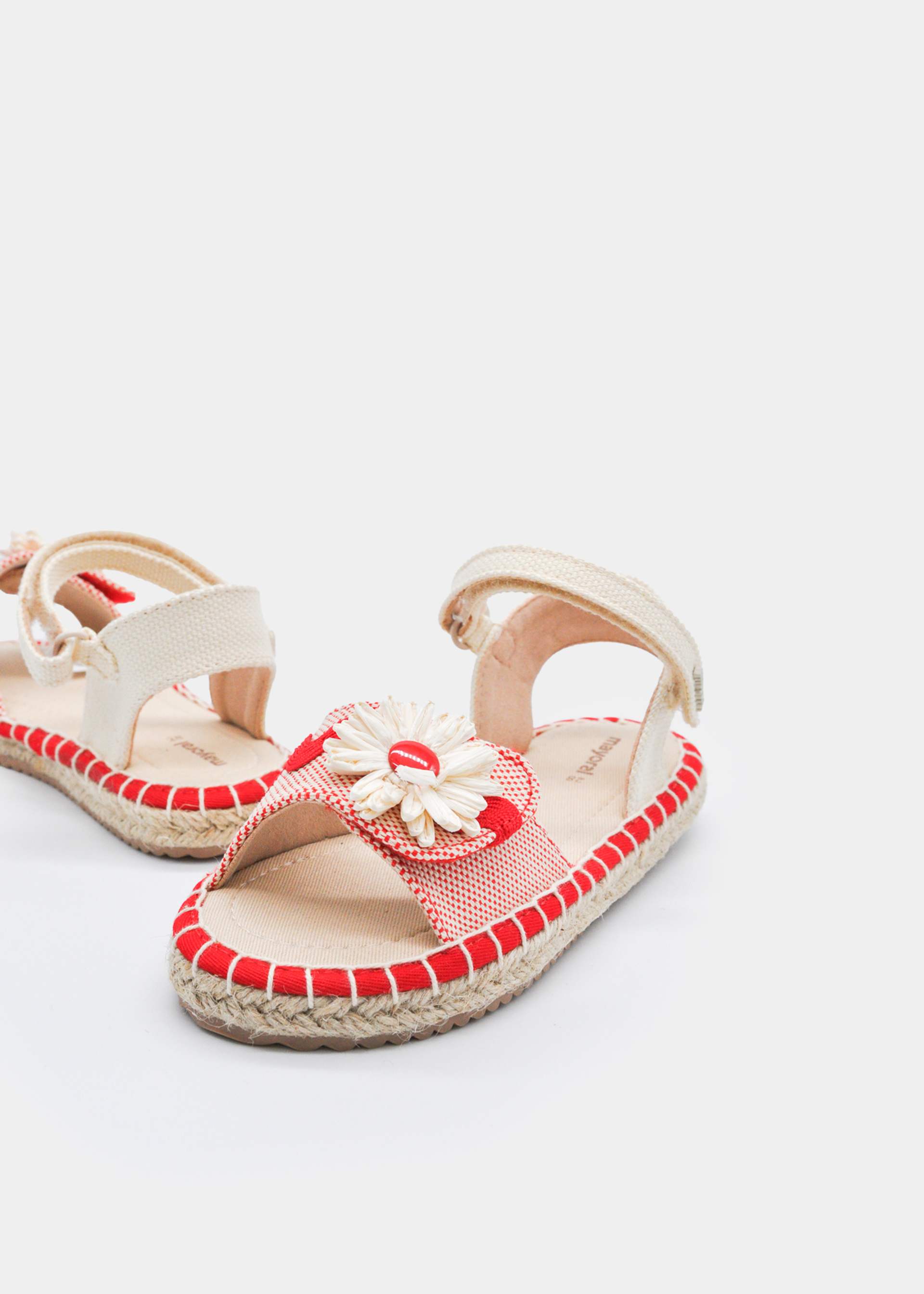 Espadrilas fiore bambina