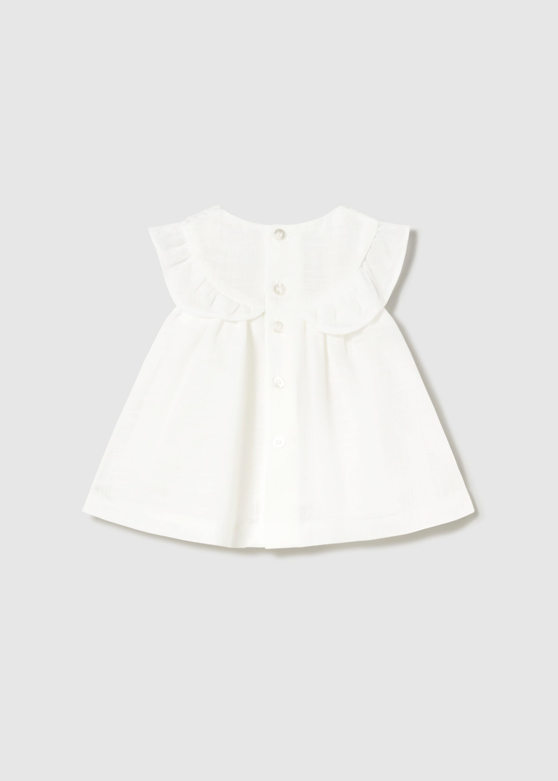 Newborn Girl Smocked Dress