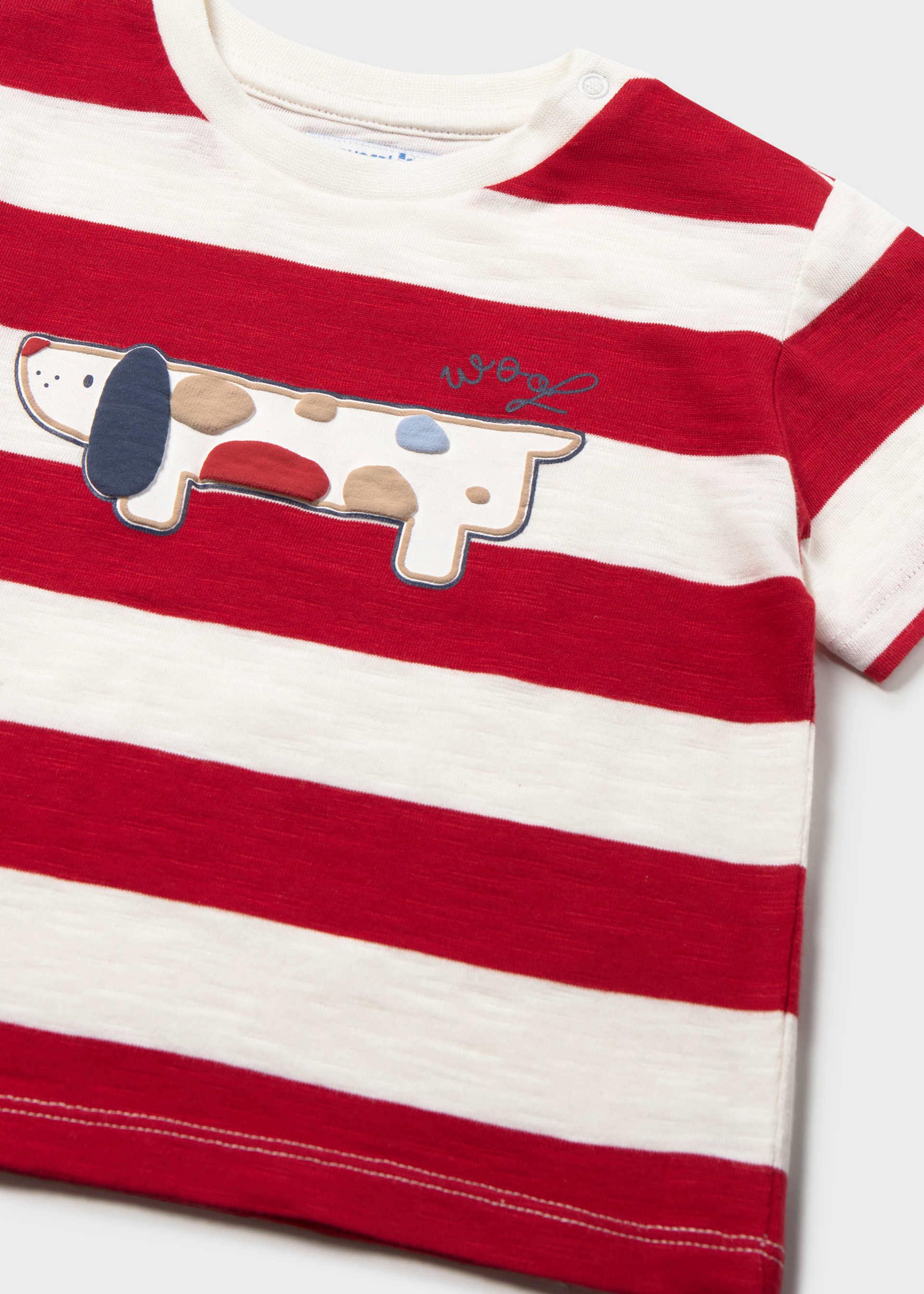 Camiseta rayas bebé