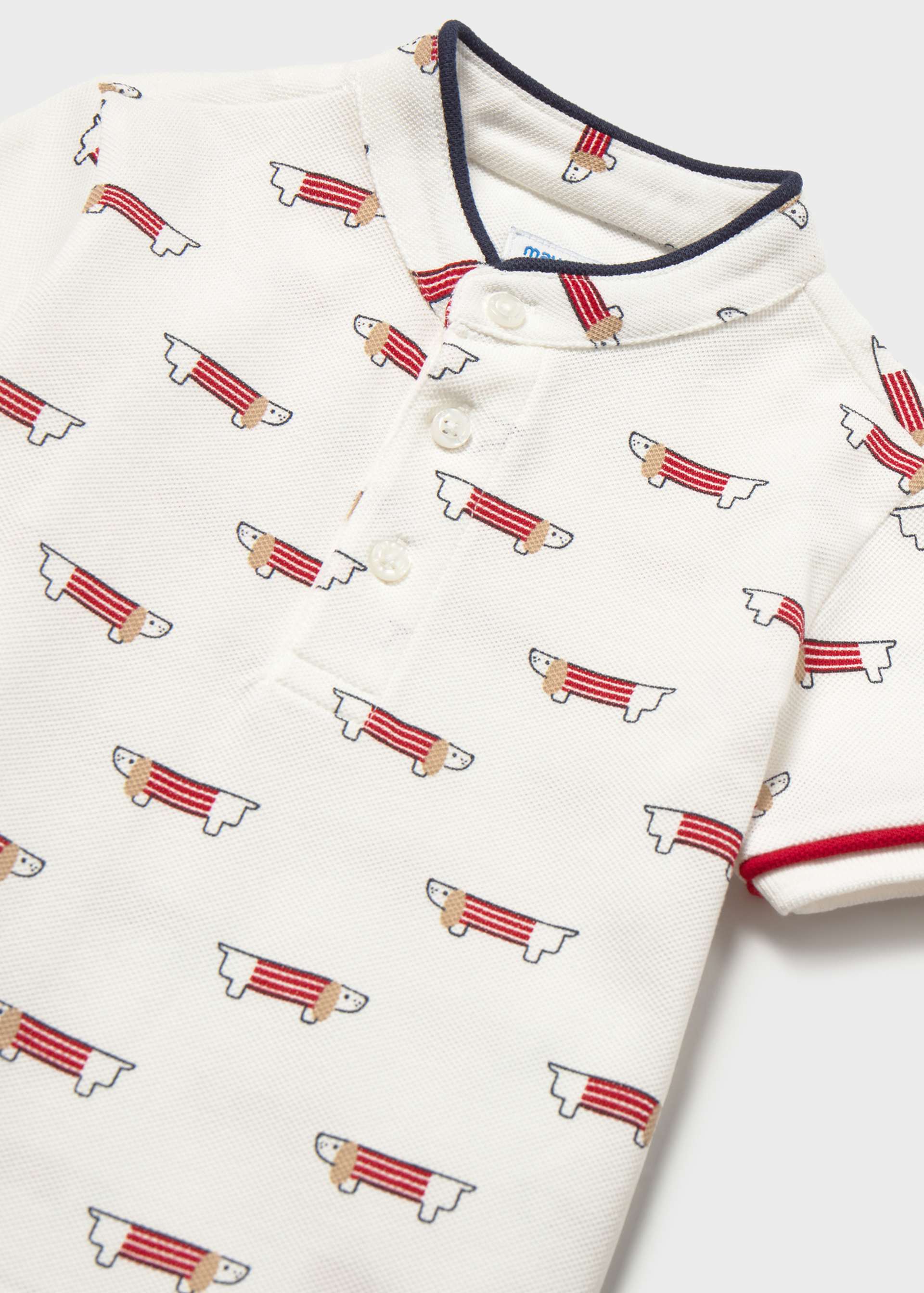 Printed Polo shirt baby