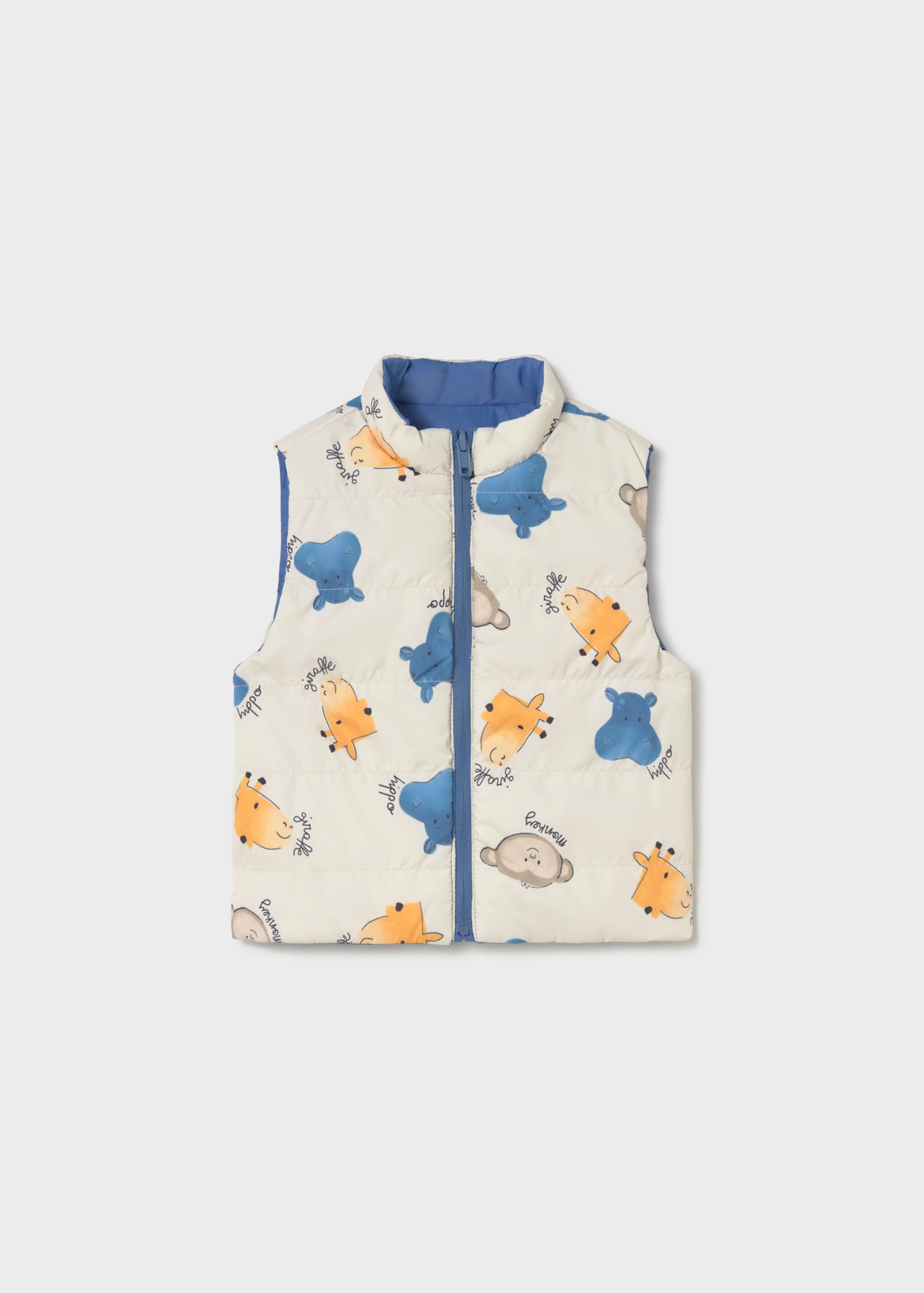 Gilet réversible bébé