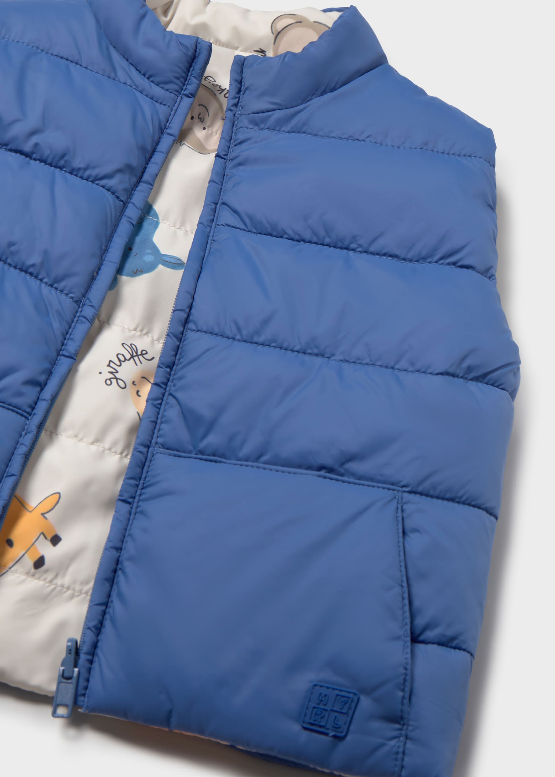 Gilet réversible bébé
