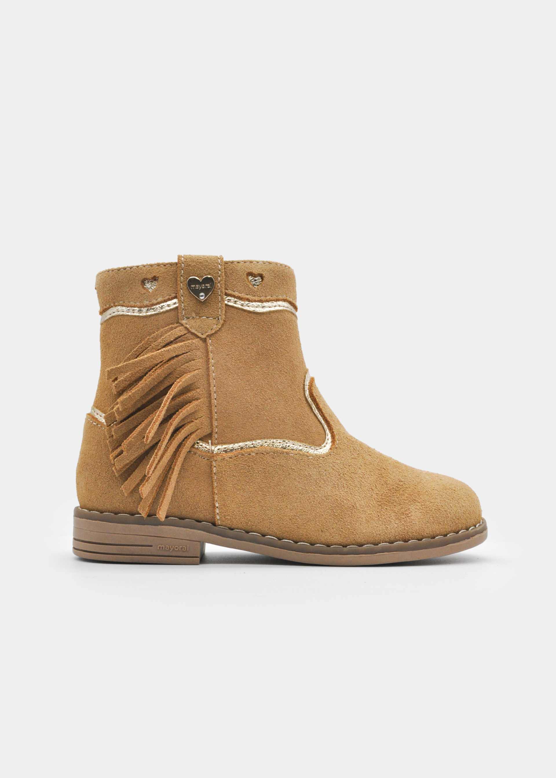 Stiefelette Veloursleder Mädchen
