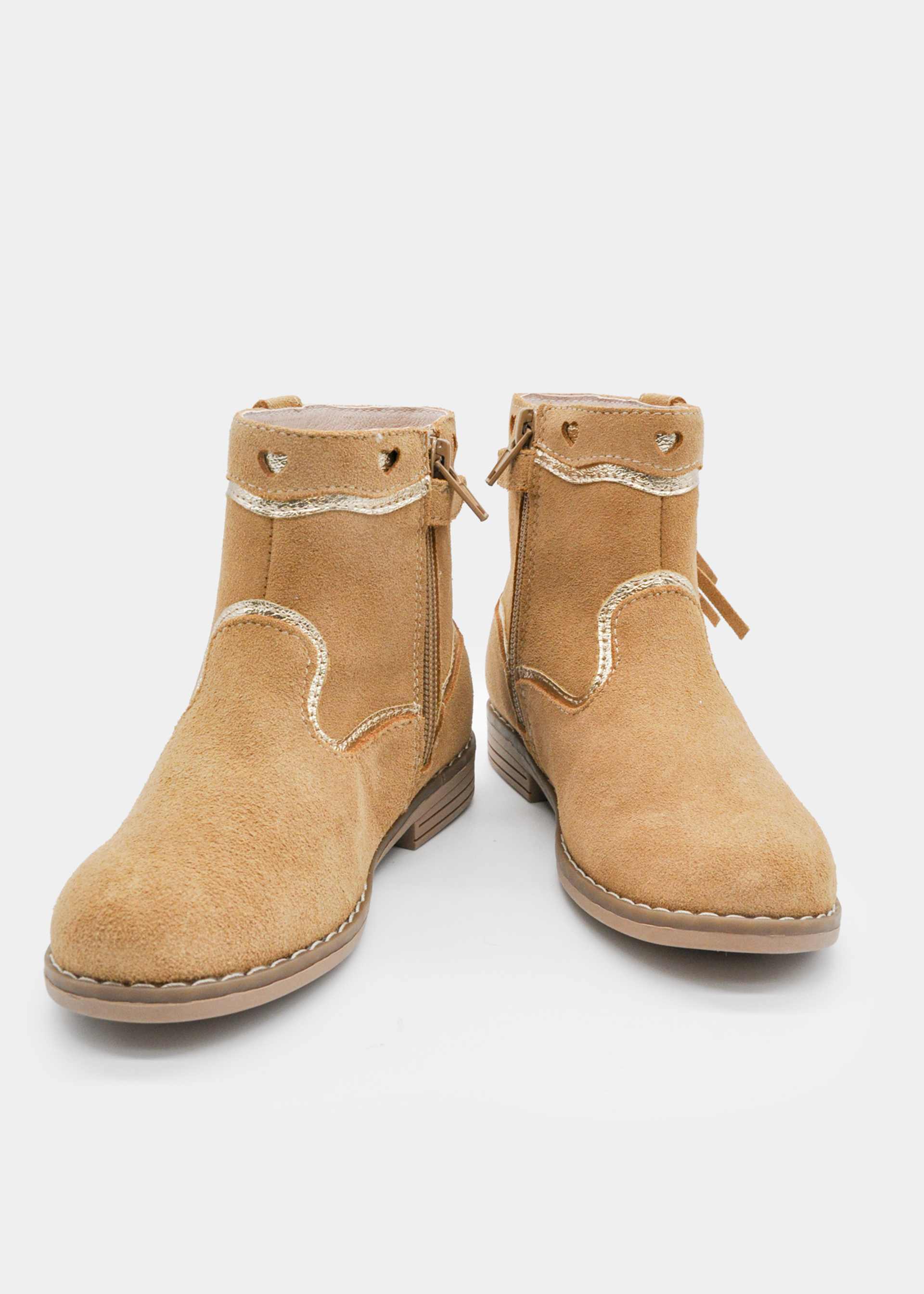 Stiefelette Veloursleder Mädchen