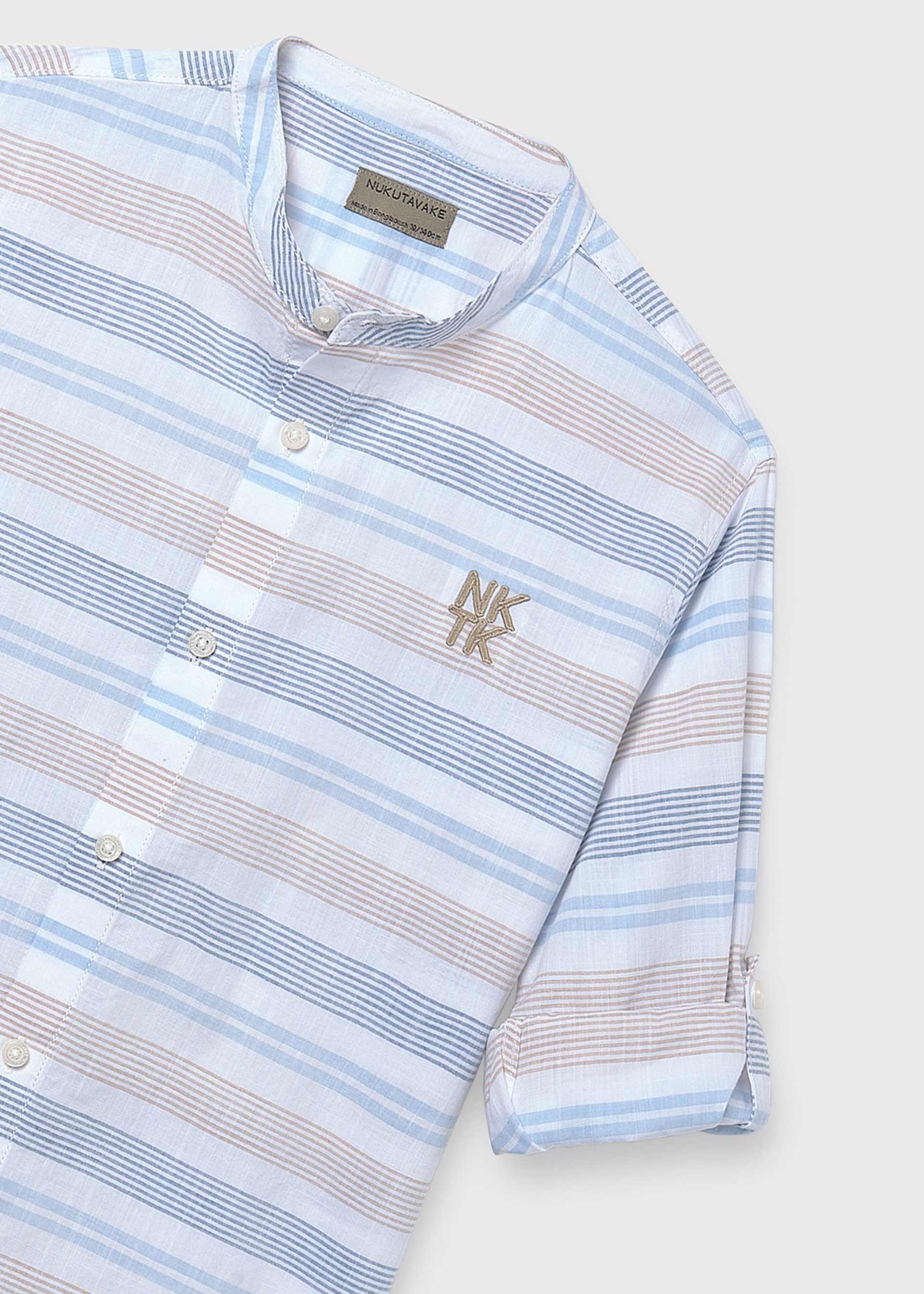 Camisa cuello mao rayas chico