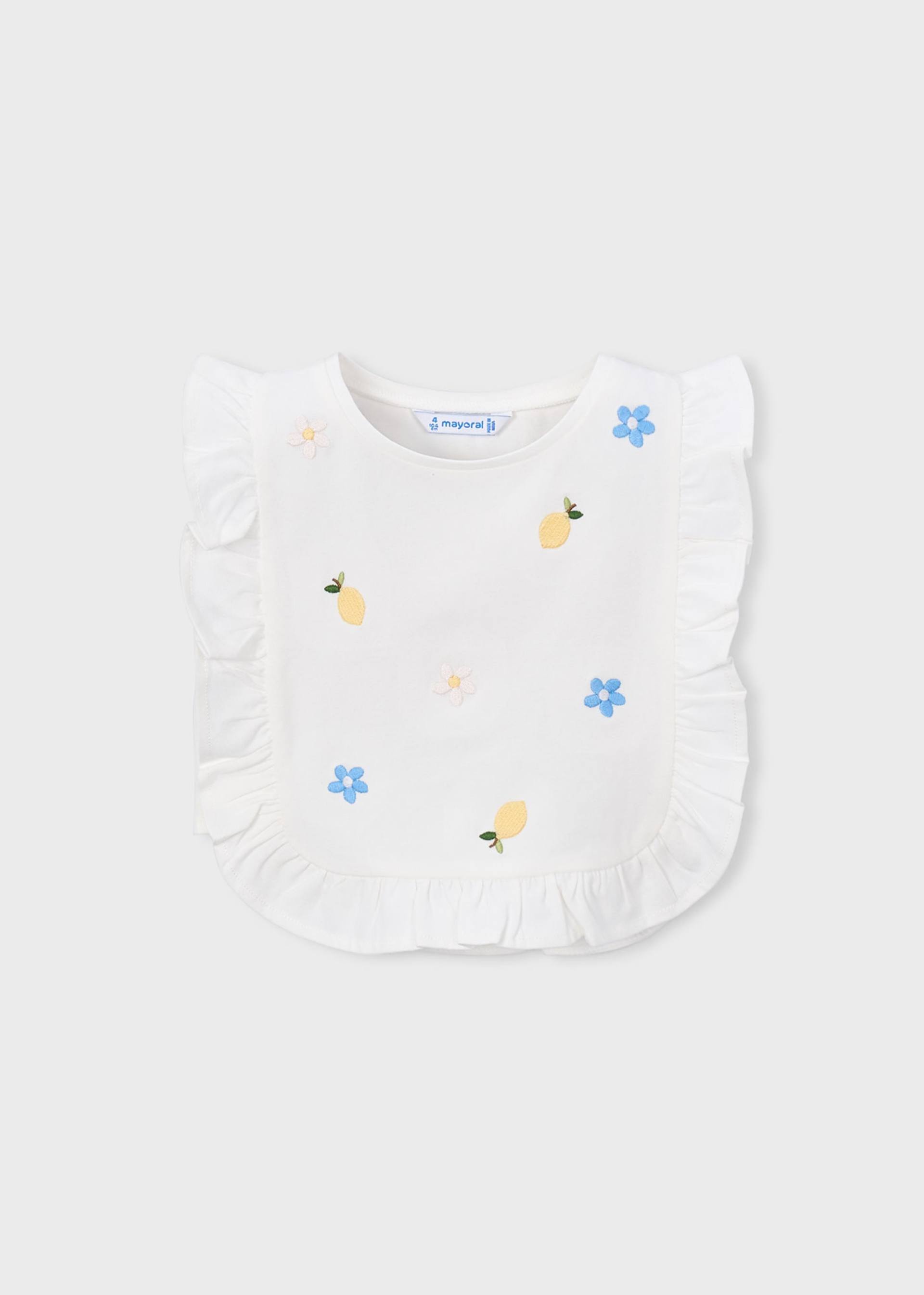 T-shirt brodé fille