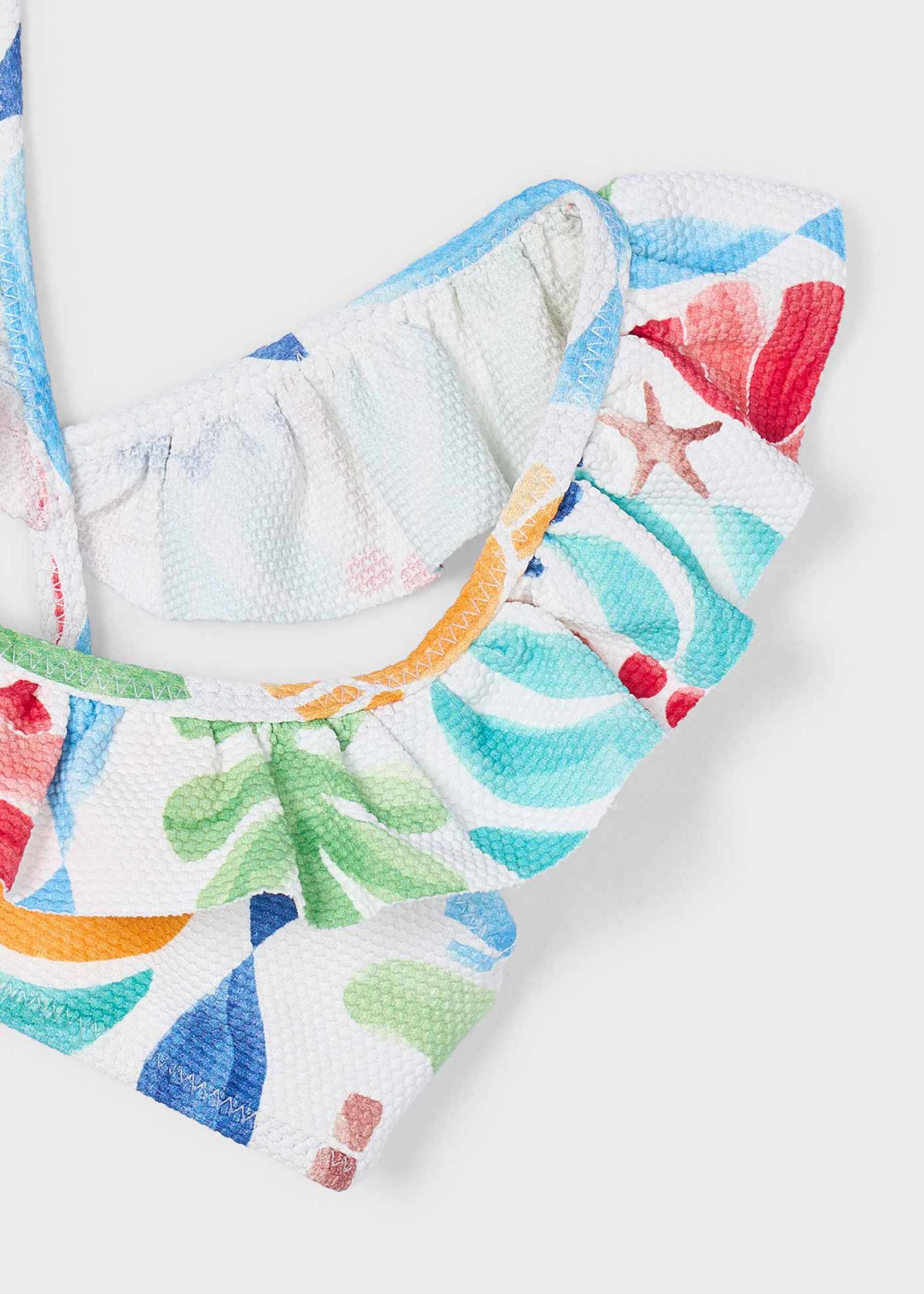 Bikini à volants fille