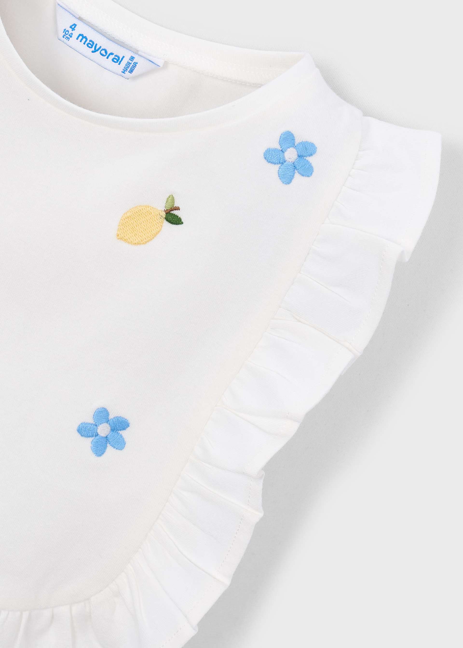 T-shirt brodé fille