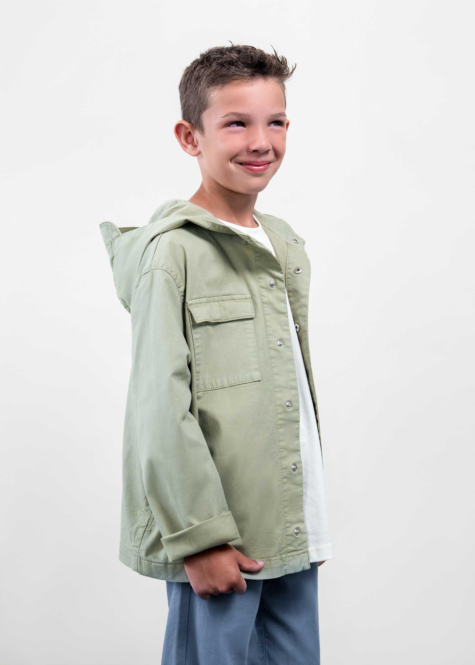 Cazadora con capucha Boston Kids