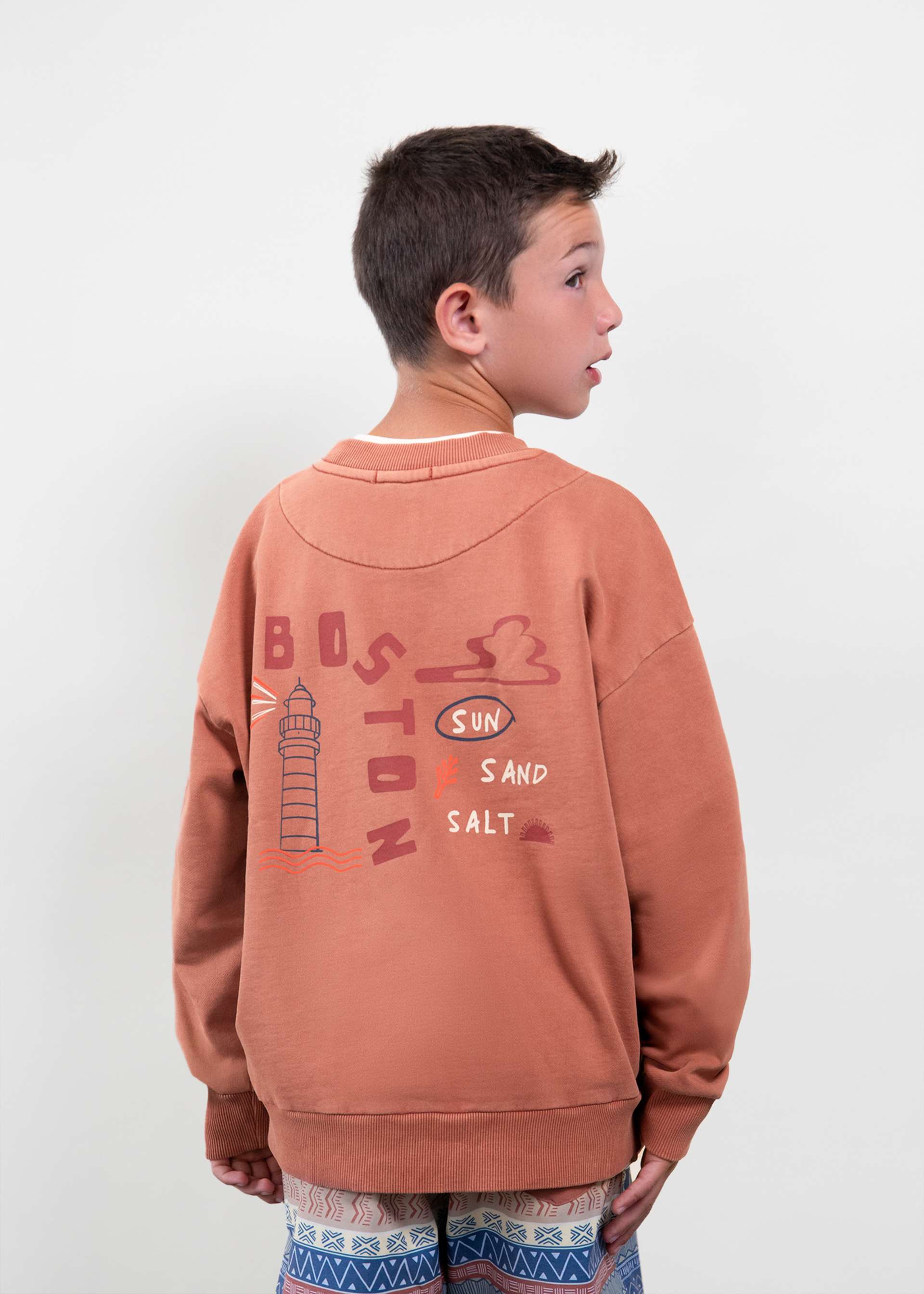 Felpa Boston Kids