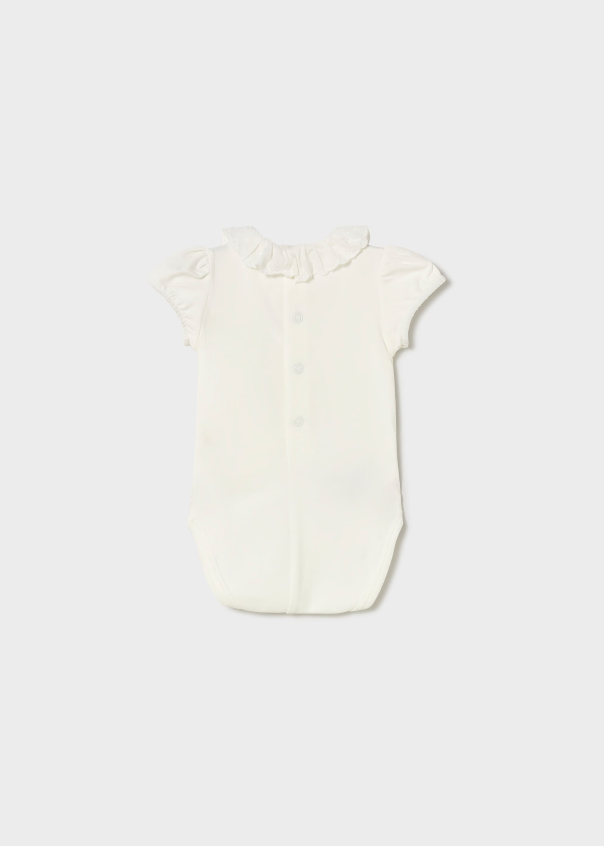 Body cuello volante recién nacida