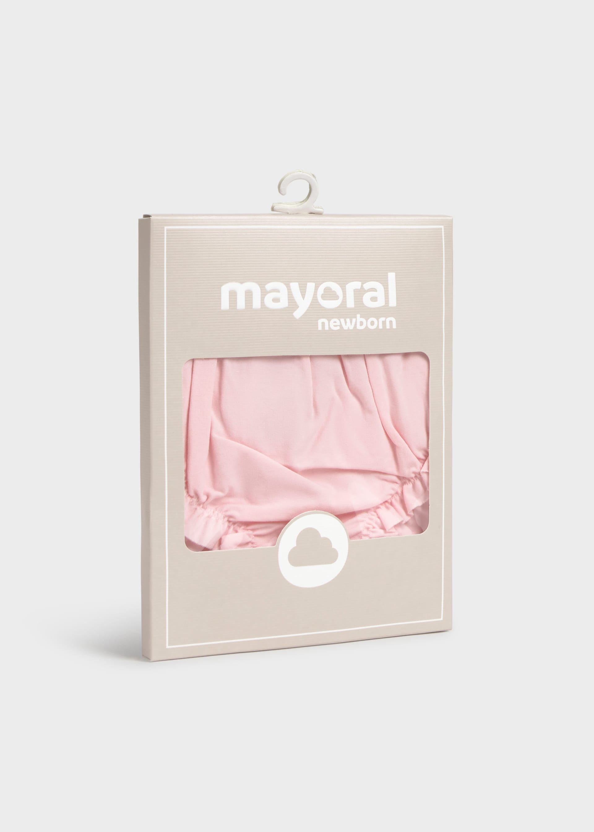 Cubrepañal volantes recién nacida