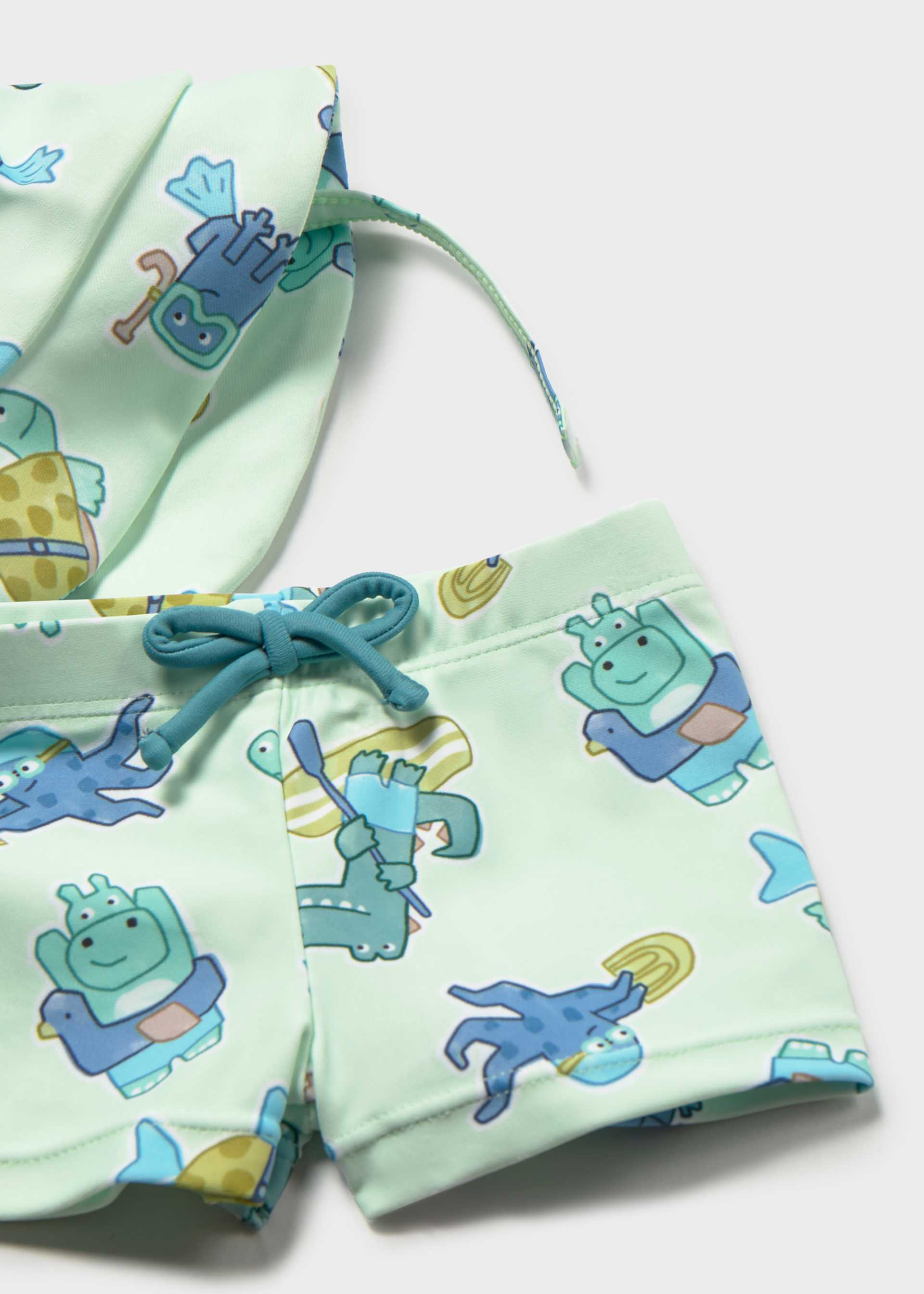 Newborn Boy 3-Piece Swim Set