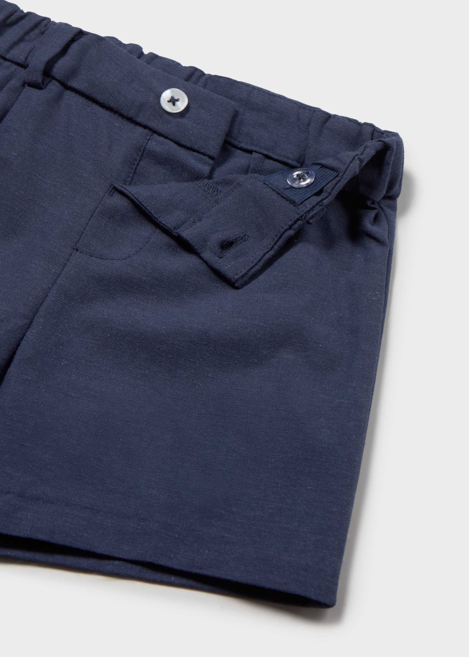 Feine Leinen Bermudas Baby