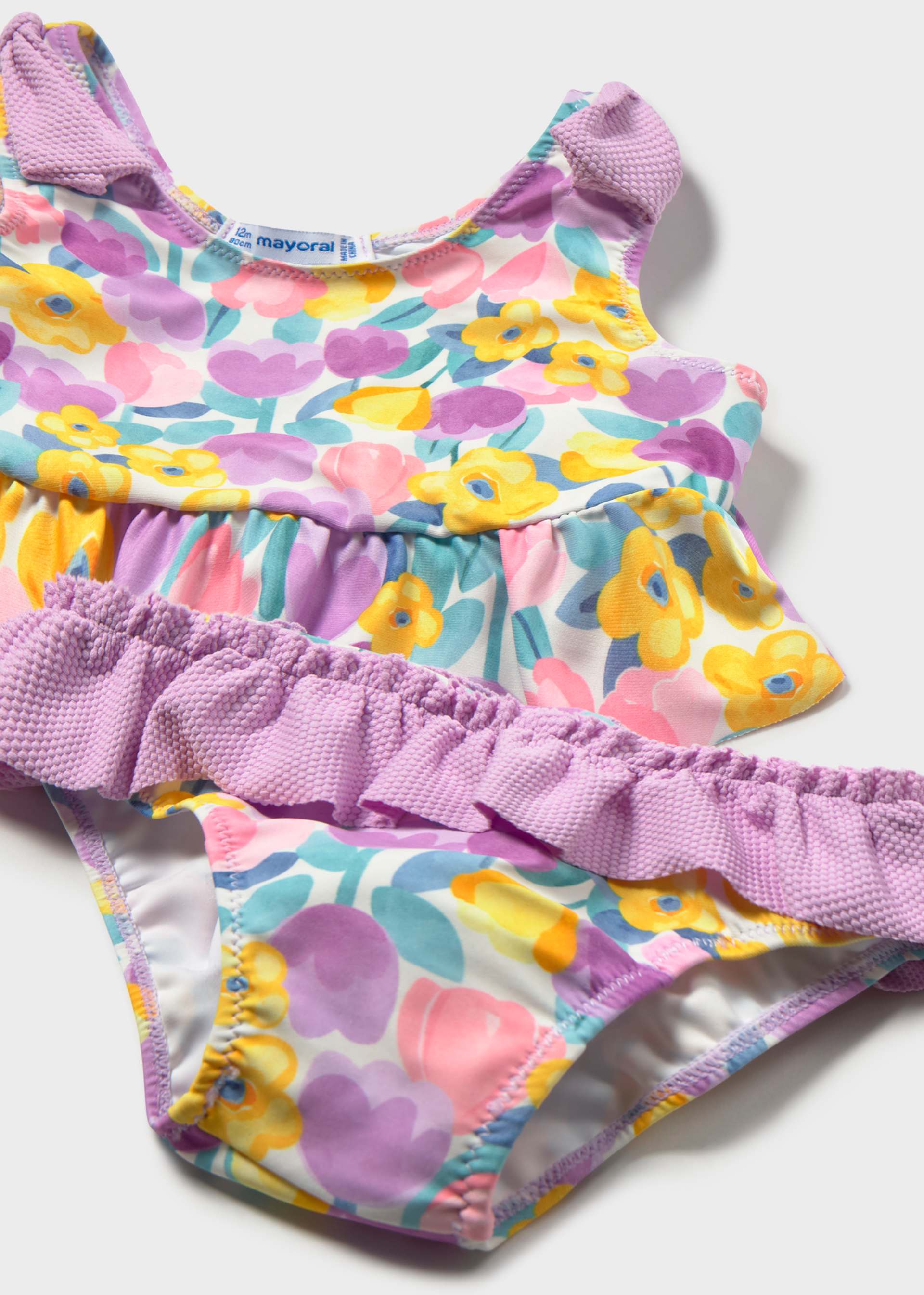 2-piece print swimwear set baby